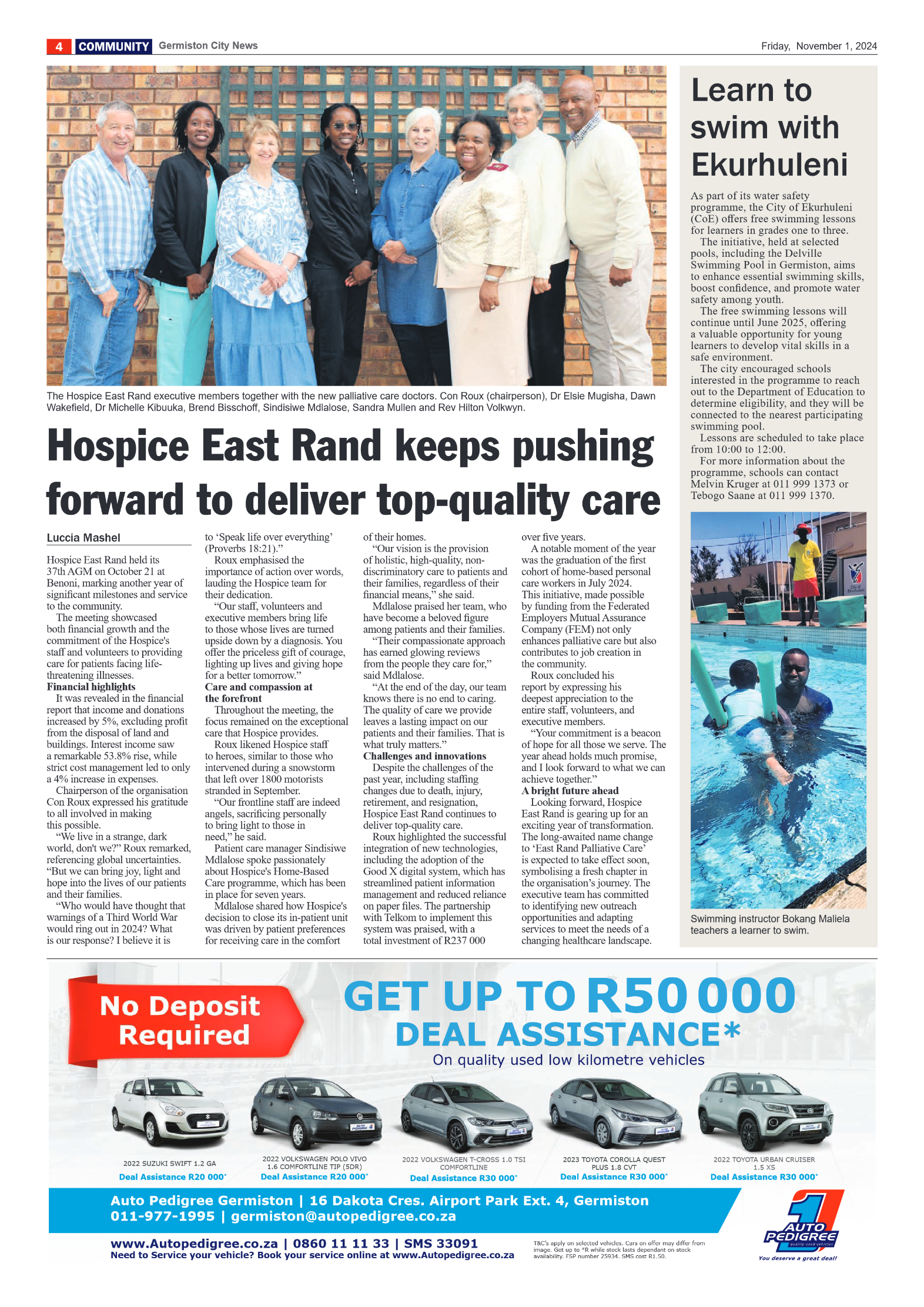 Germiston City News 1 November 2024 page 4
