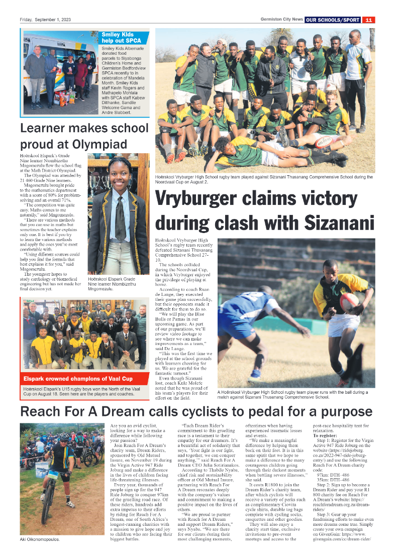 Germiston City News 1 September 2023 page 11