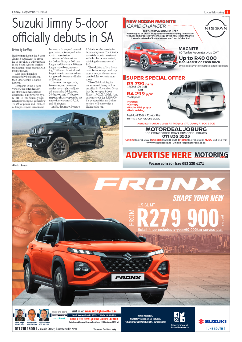 Germiston City News 1 September 2023 page 9