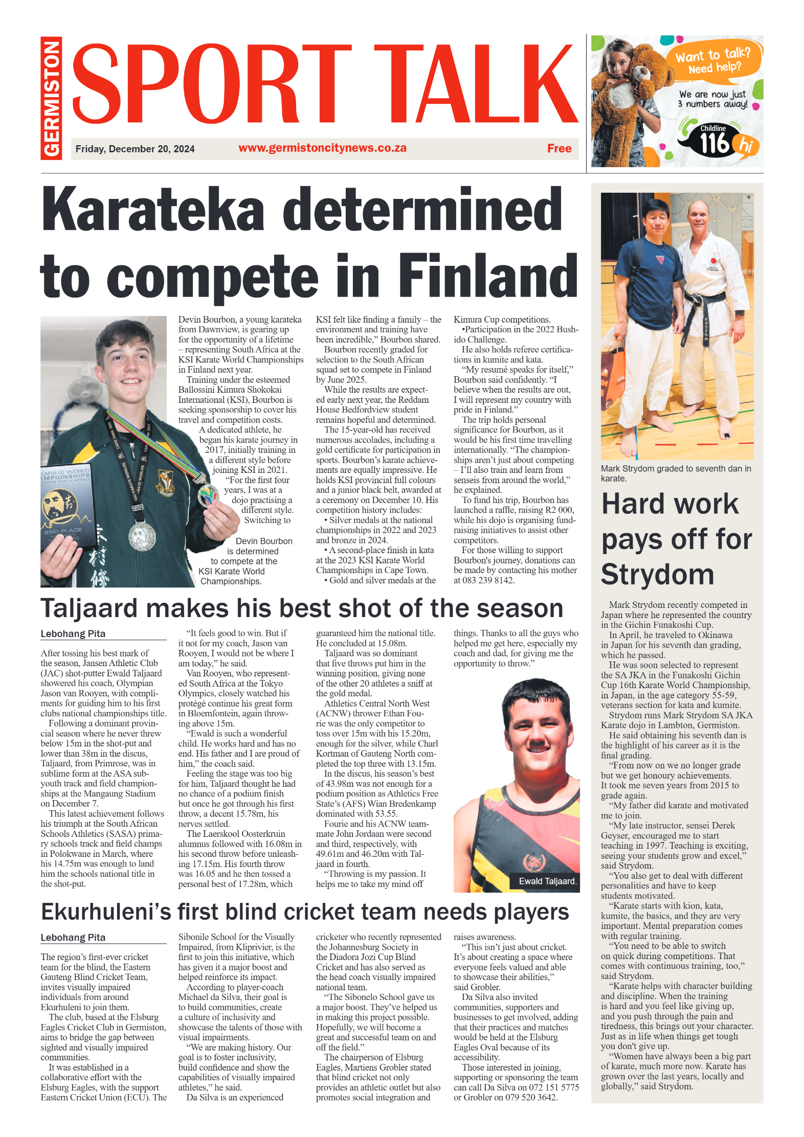 Germiston City News 20 December 2024 page 8