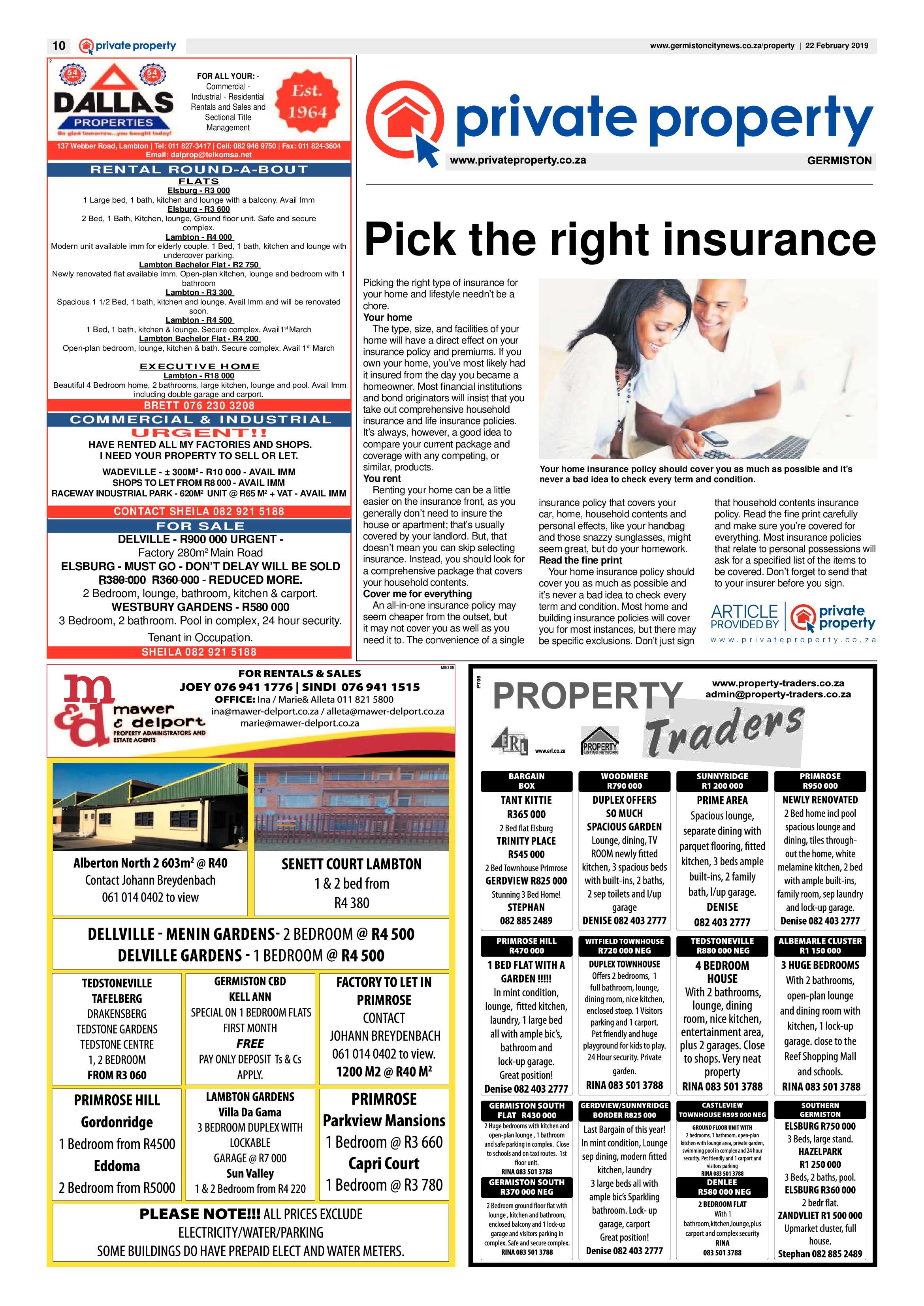 Germiston City News 20 February 2019 page 10
