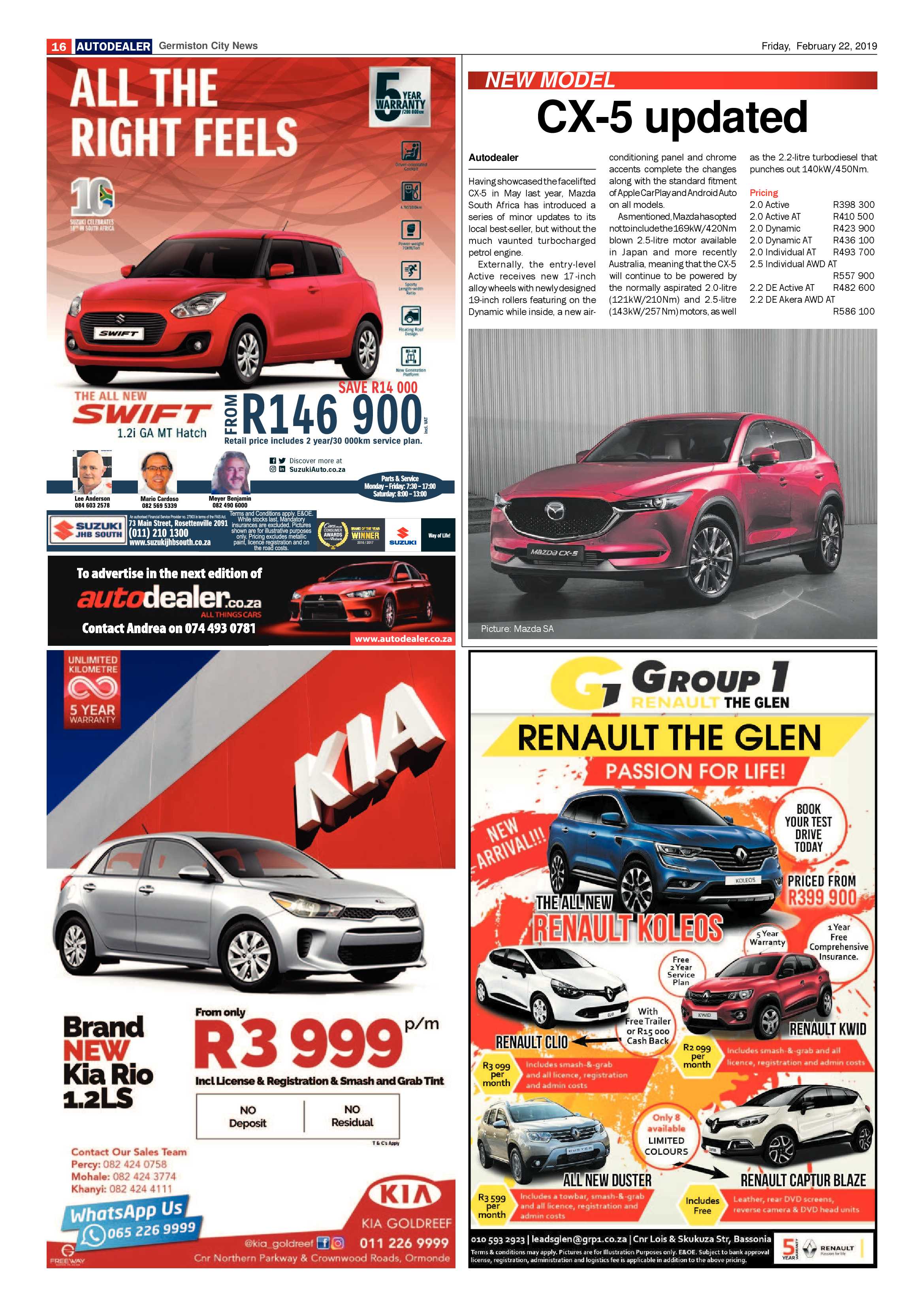 Germiston City News 20 February 2019 page 16