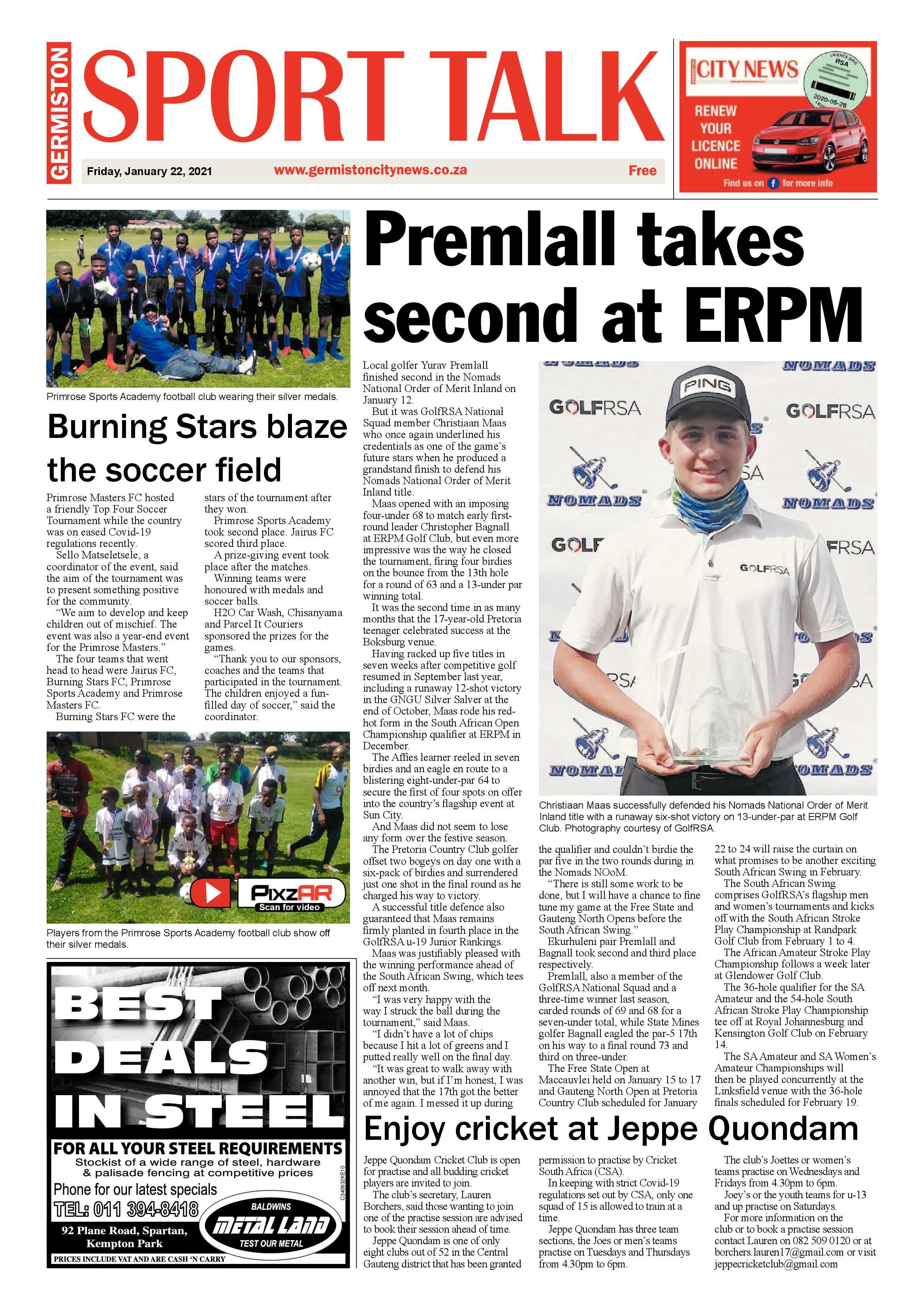Germiston City News 20 January 2021 page 12