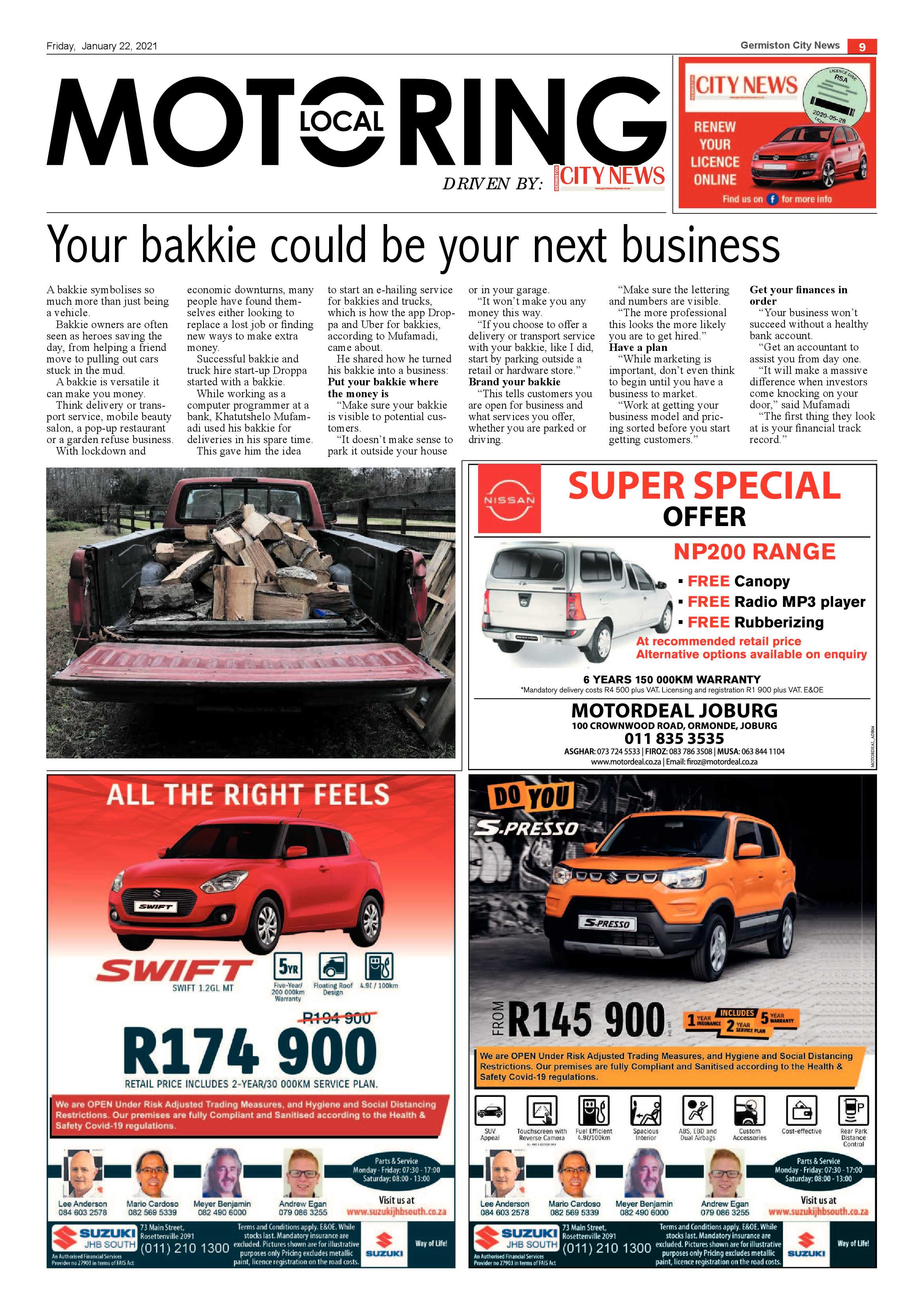 Germiston City News 20 January 2021 page 9