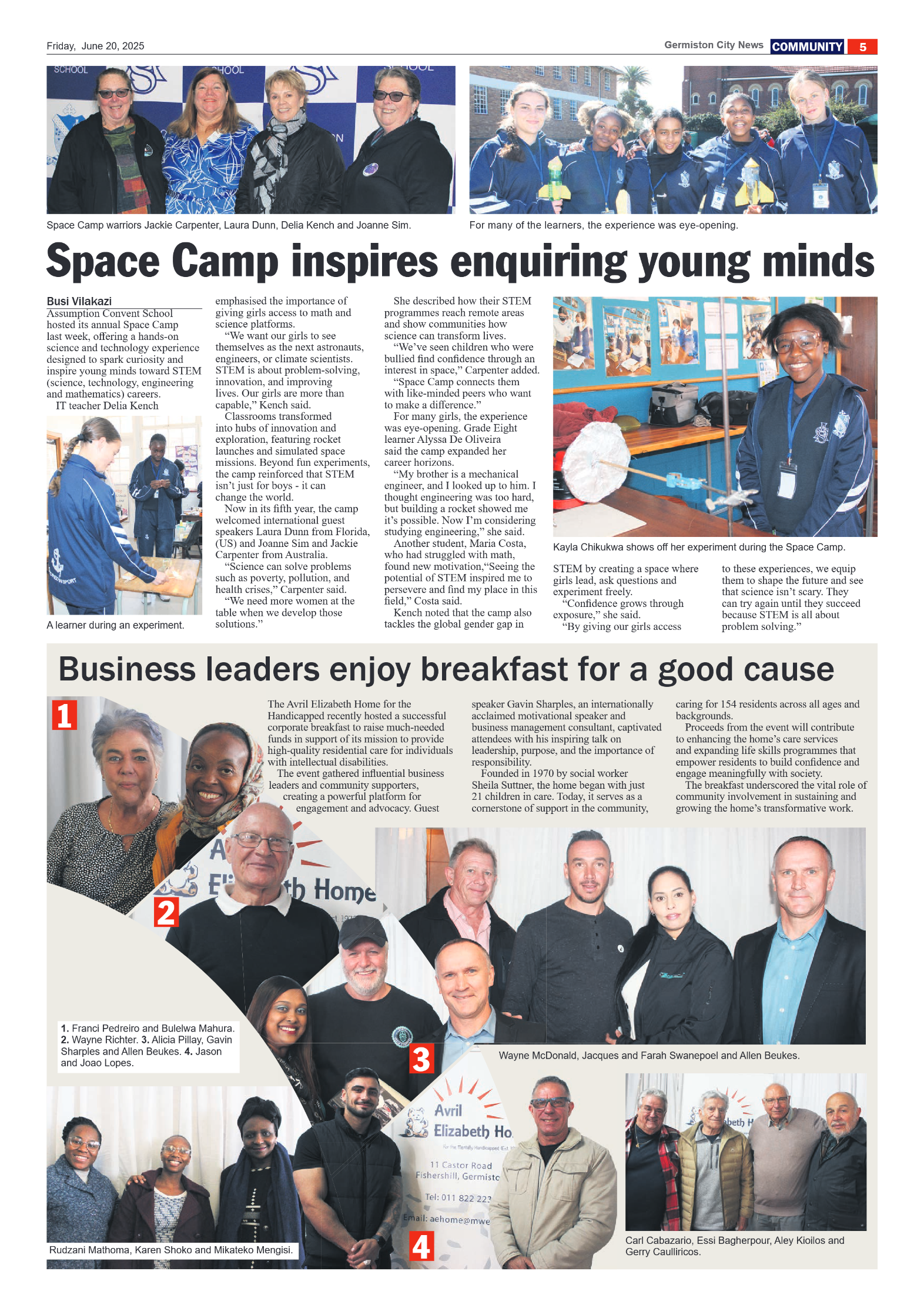 Germiston City News 20 June 2025 page 5