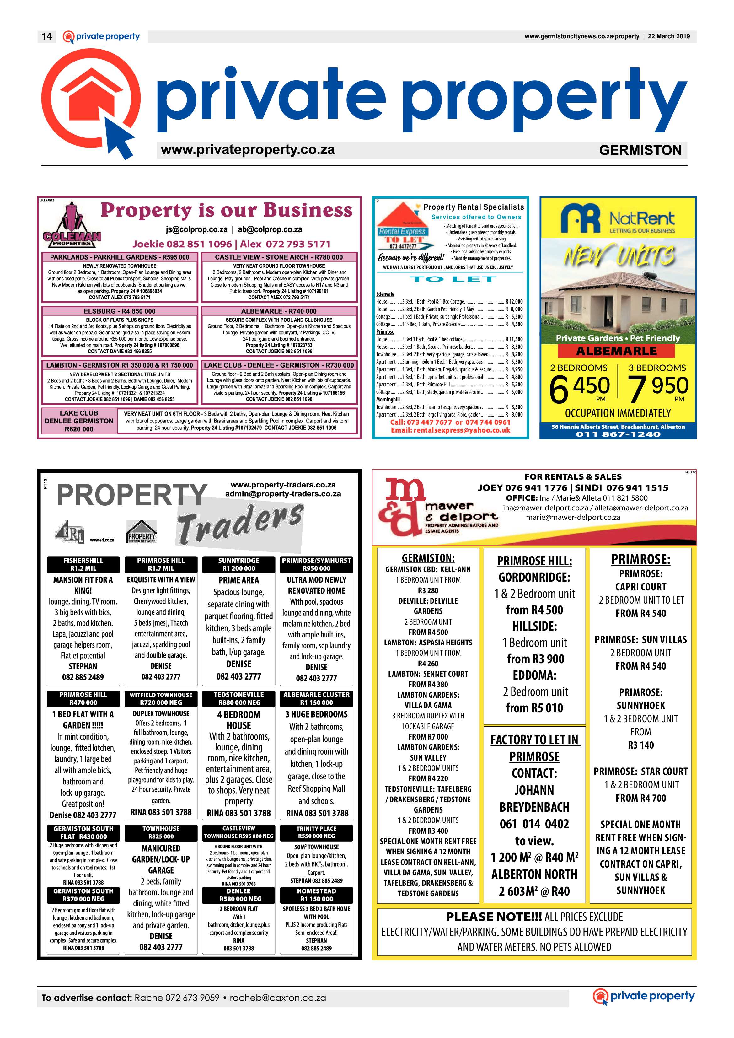 Germiston City News 20 March 2019 page 14