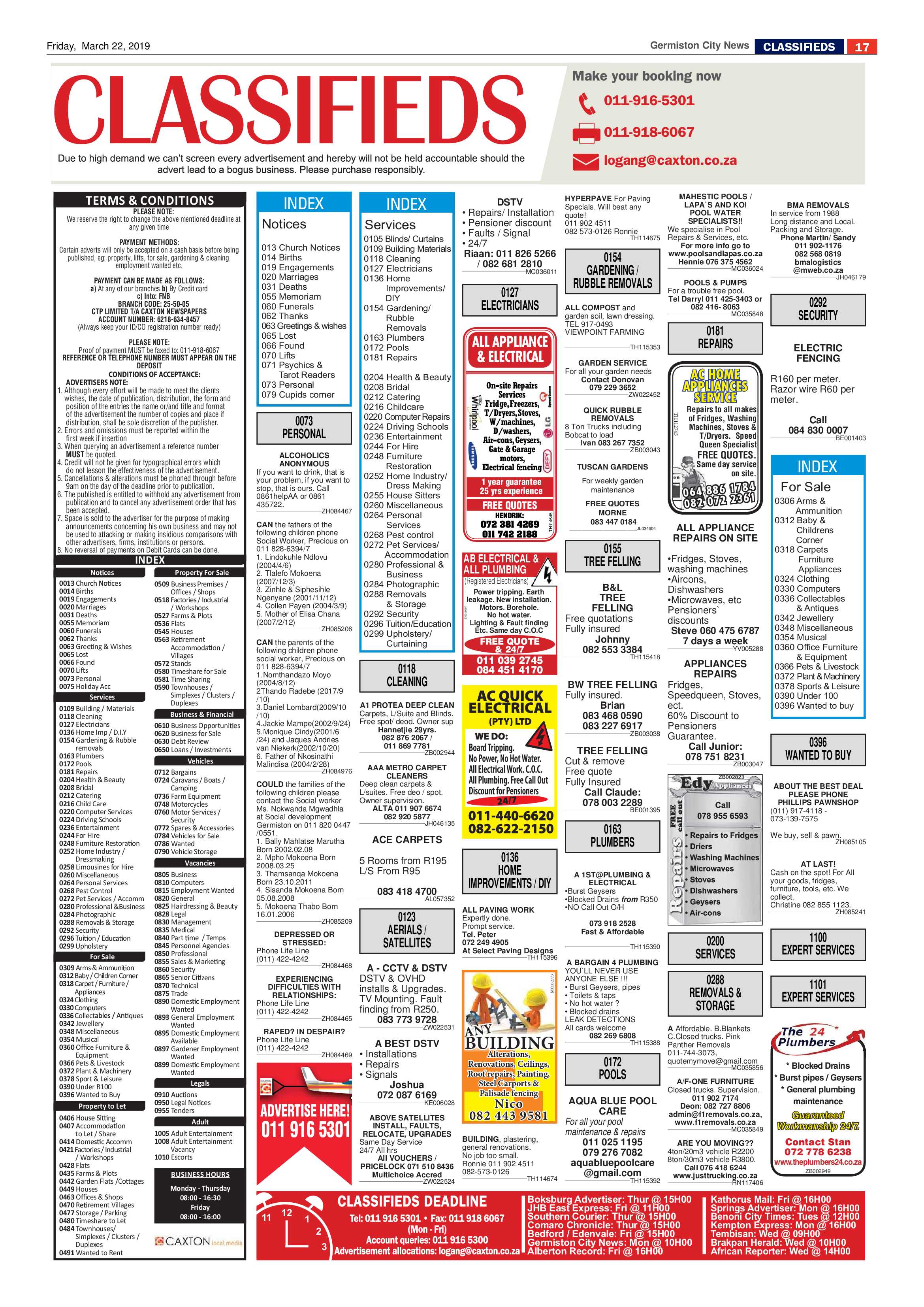 Germiston City News 20 March 2019 page 17