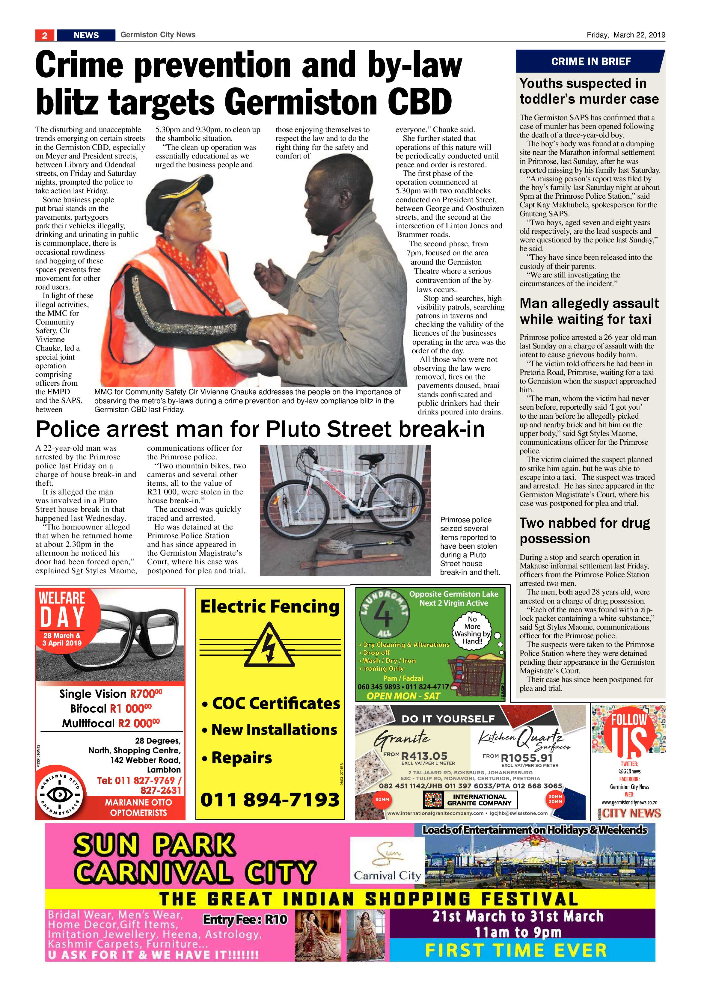 Germiston City News 20 March 2019 page 2