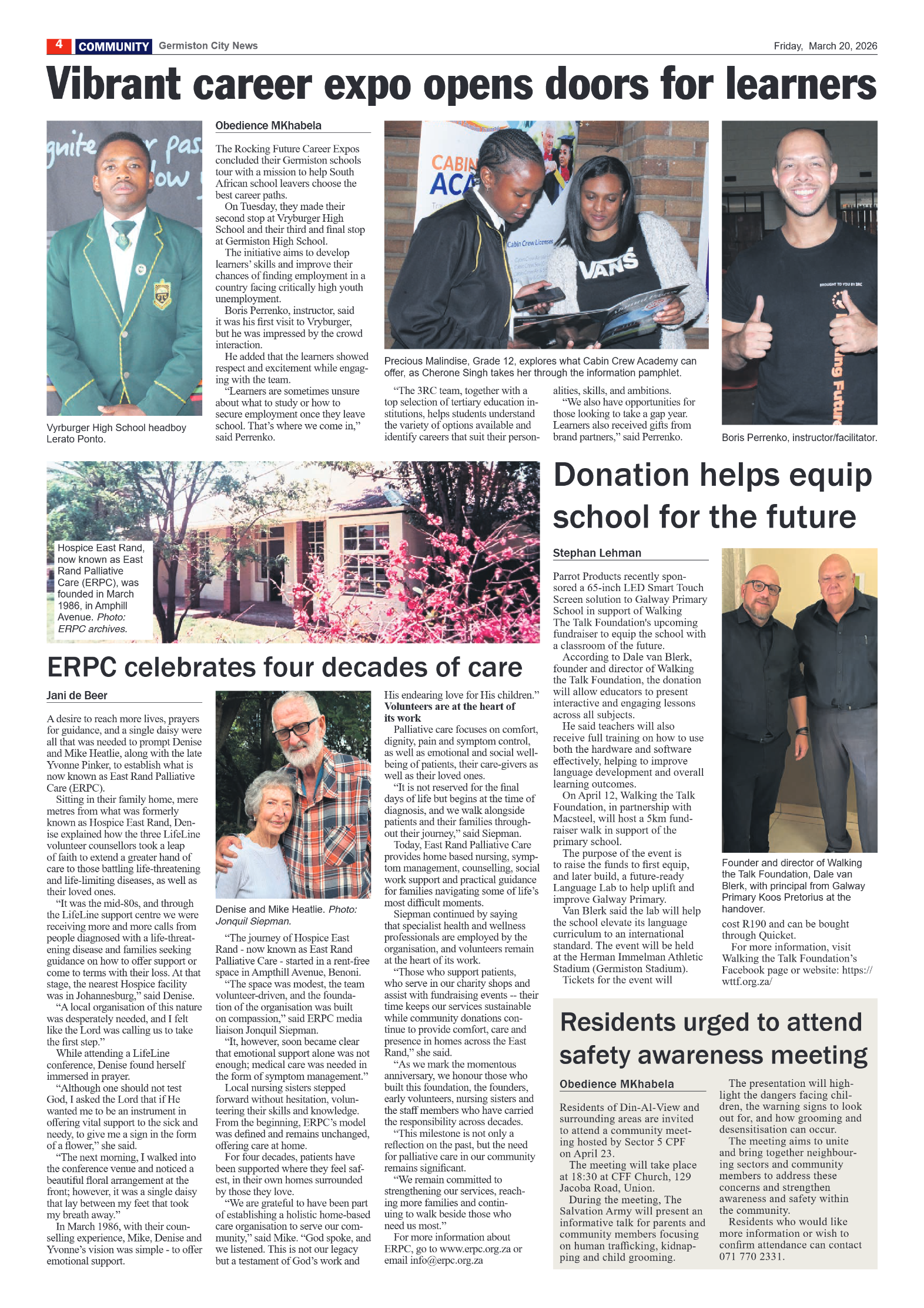Germiston City News 20 March 2026 page 4
