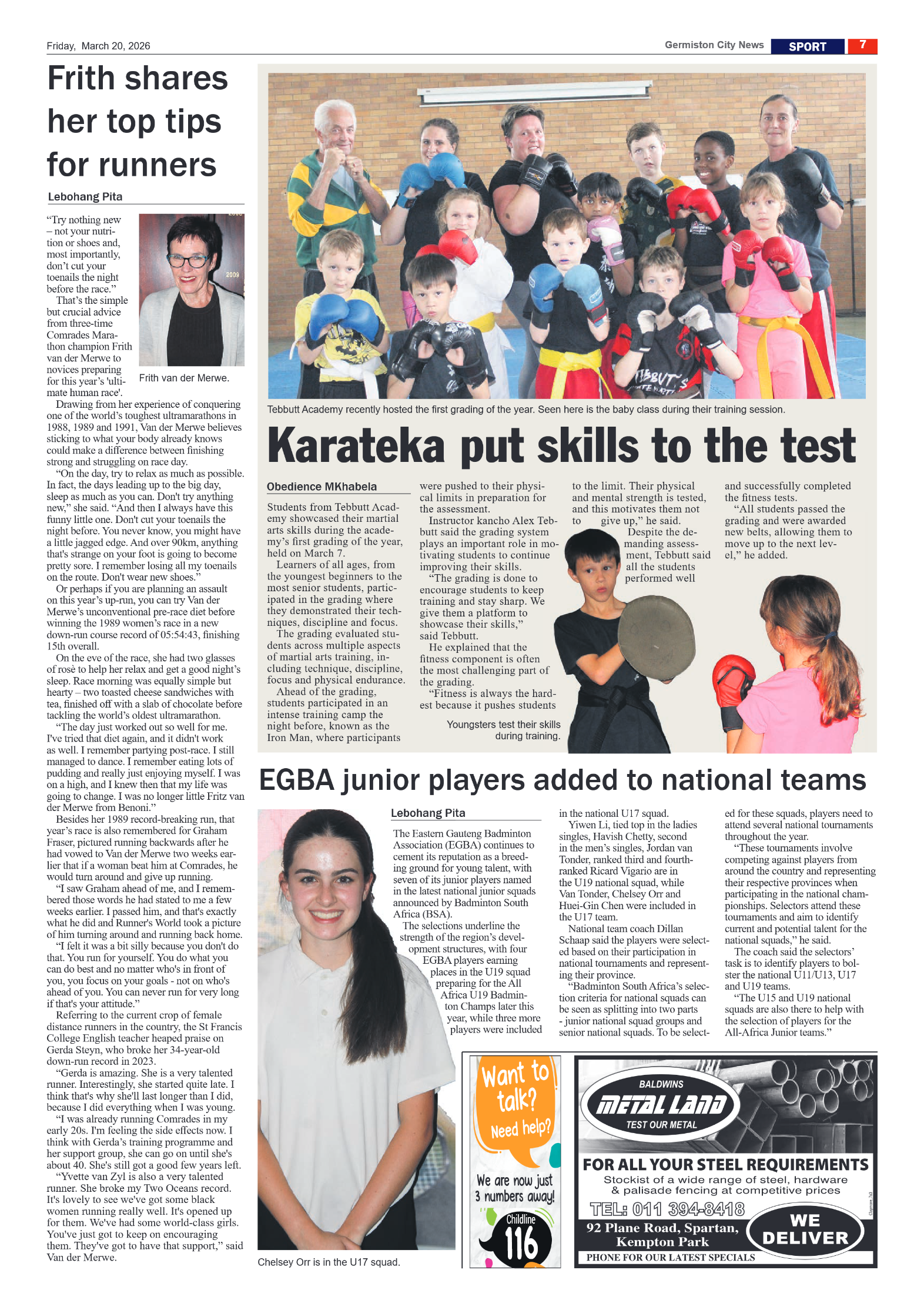Germiston City News 20 March 2026 page 7