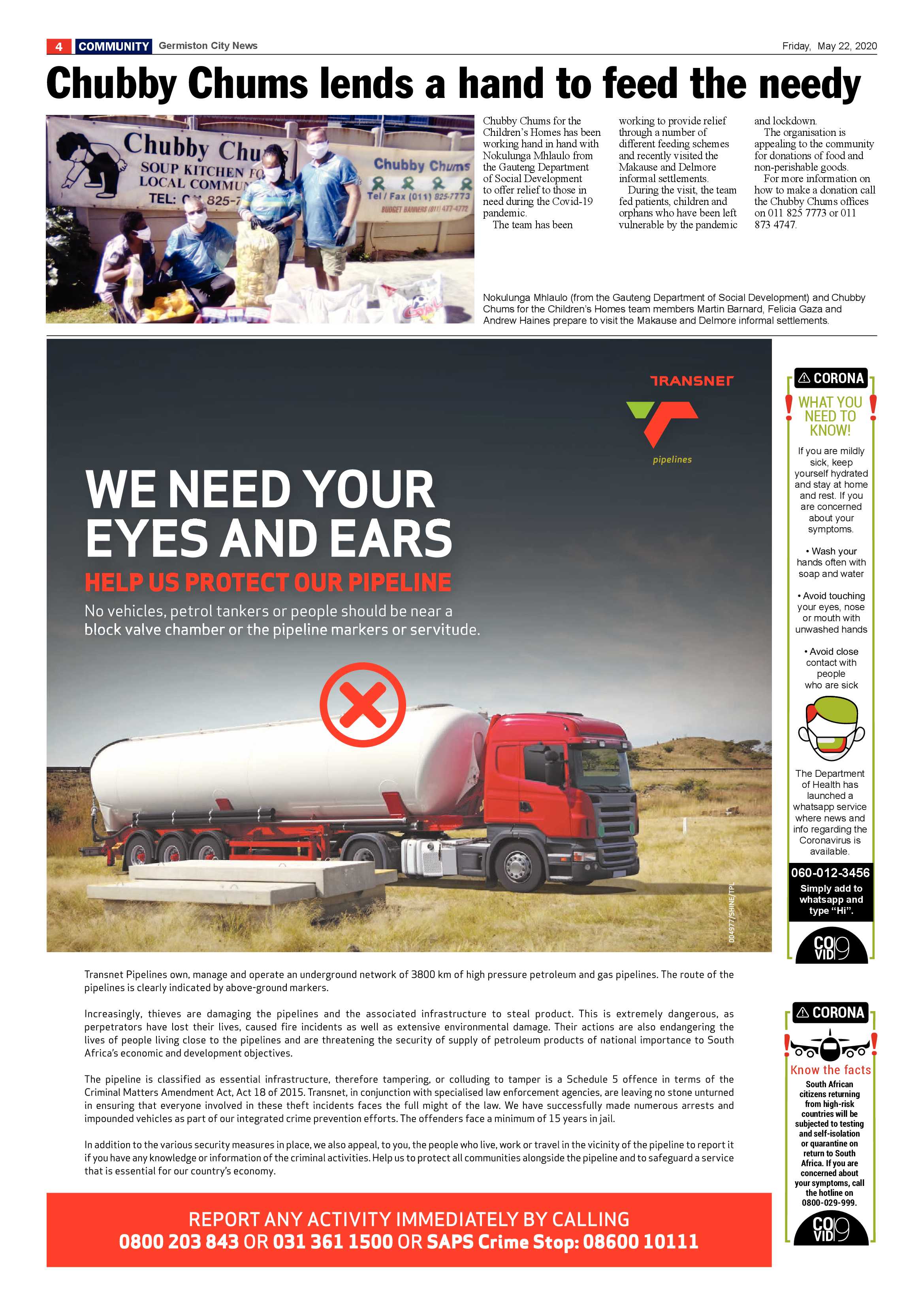 Germiston City News 20 May 2020 page 4