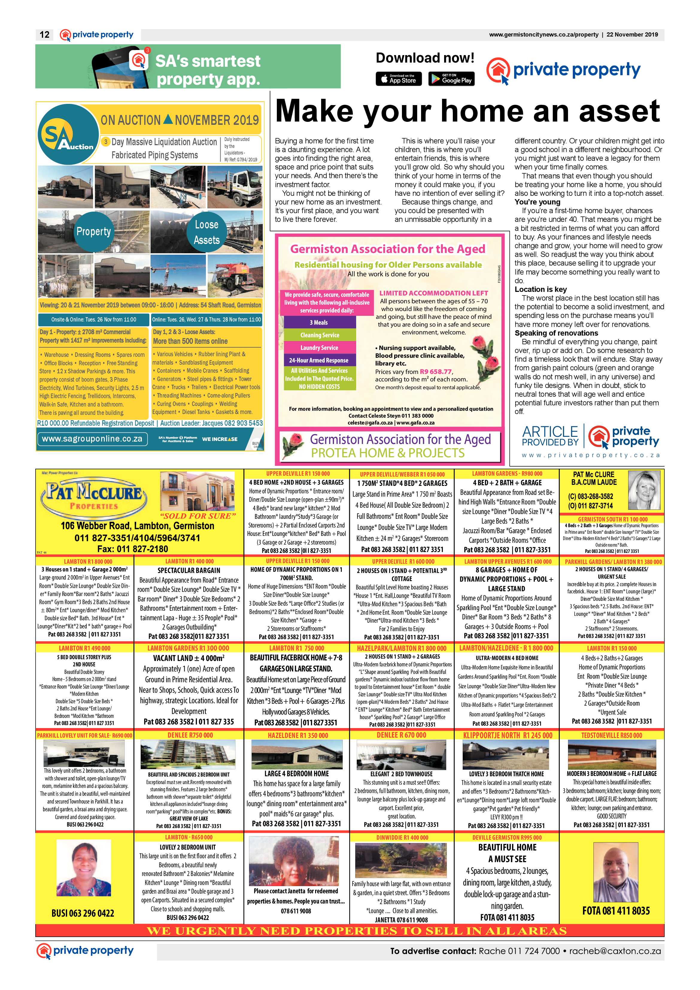 Germiston City News 20 November 2019 page 12