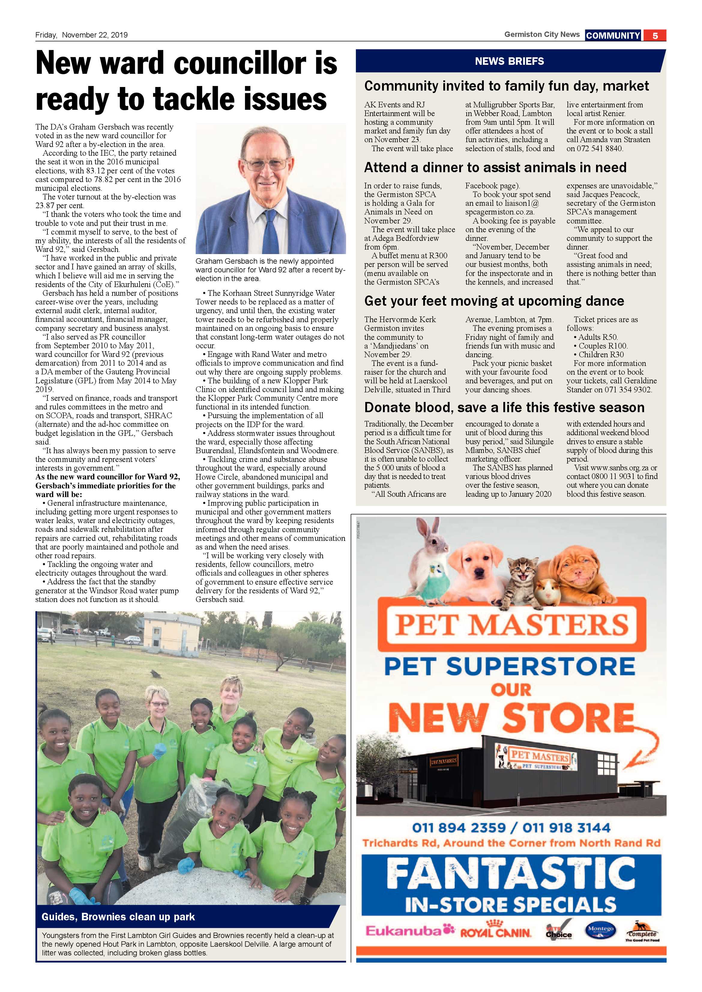 Germiston City News 20 November 2019 page 5