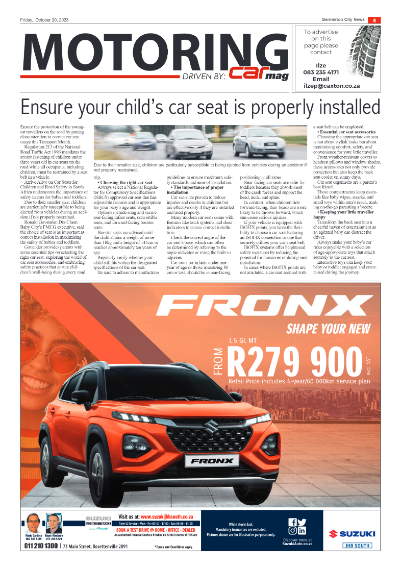 Germiston City News 20 October 2023 page 4