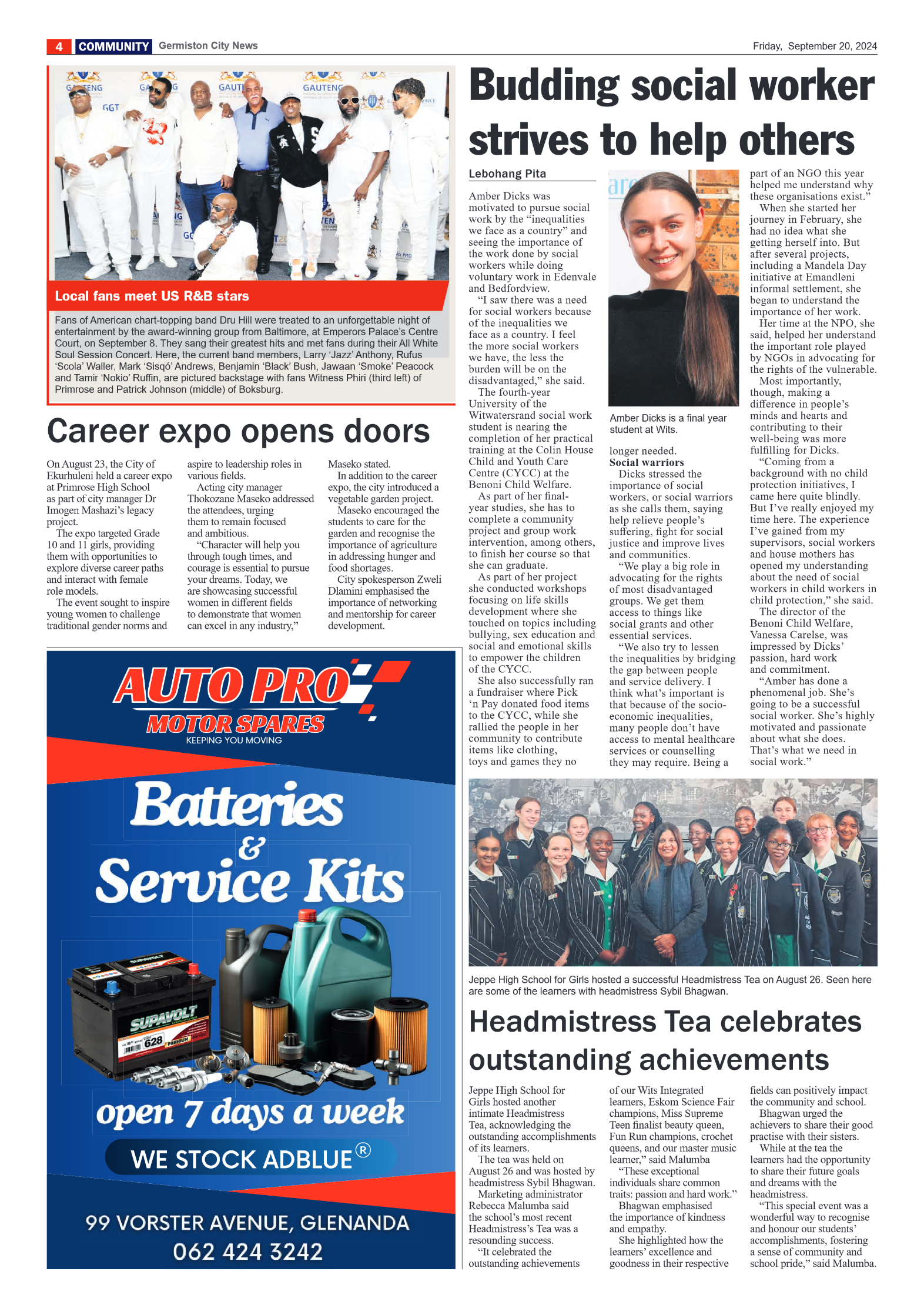Germiston City News 20 September 2024 page 4