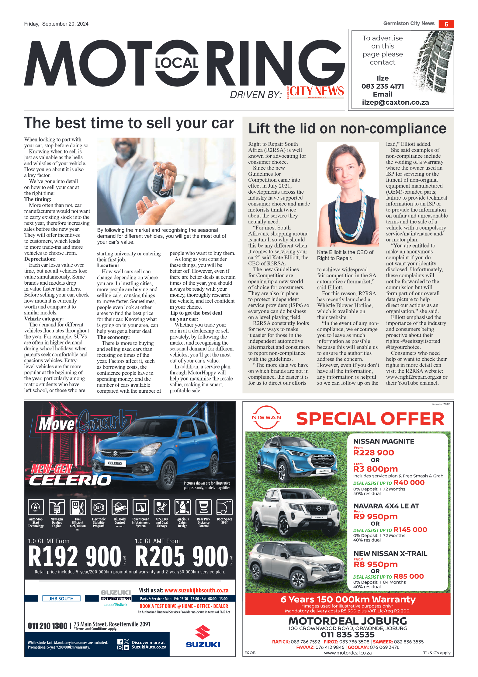 Germiston City News 20 September 2024 page 5