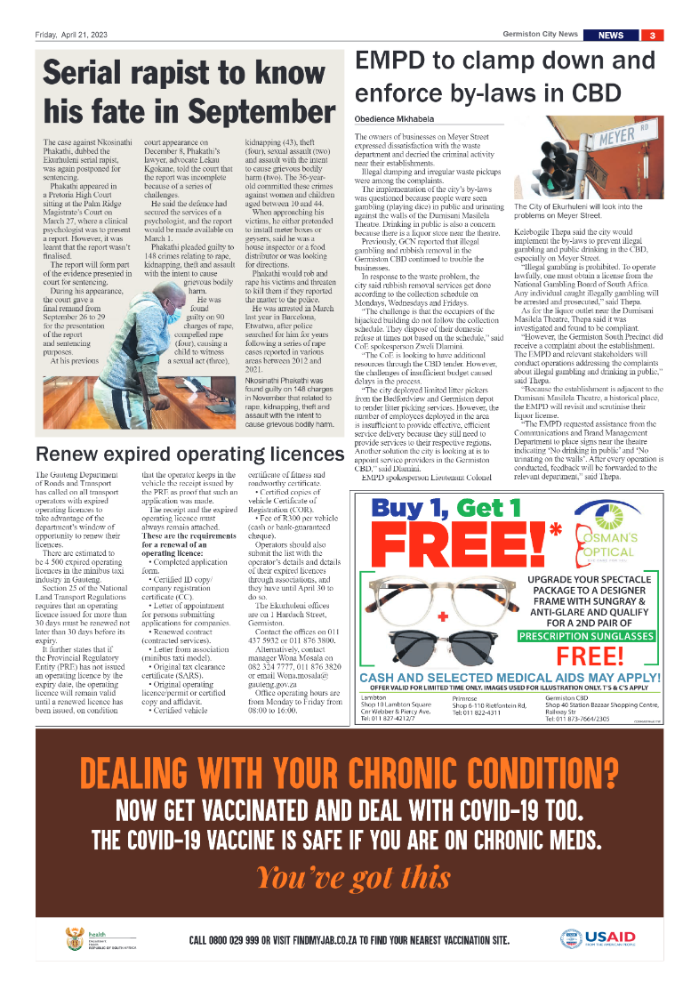 Germiston City News 21 April 2023 page 3