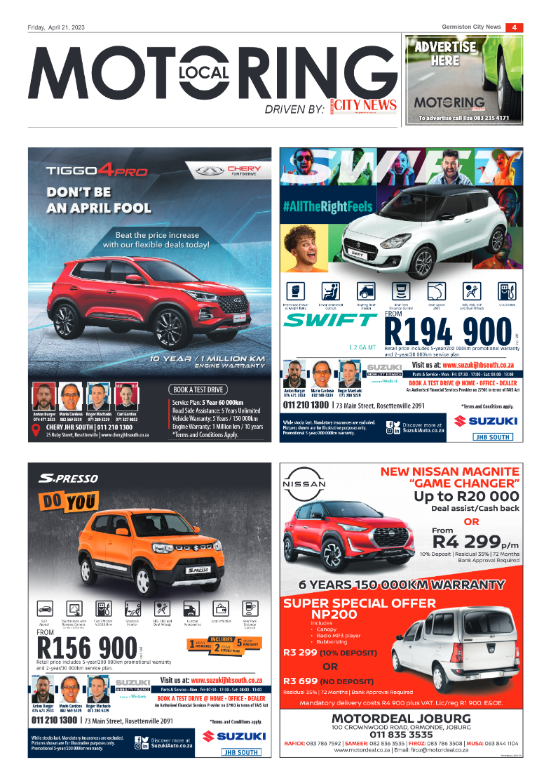 Germiston City News 21 April 2023 page 4