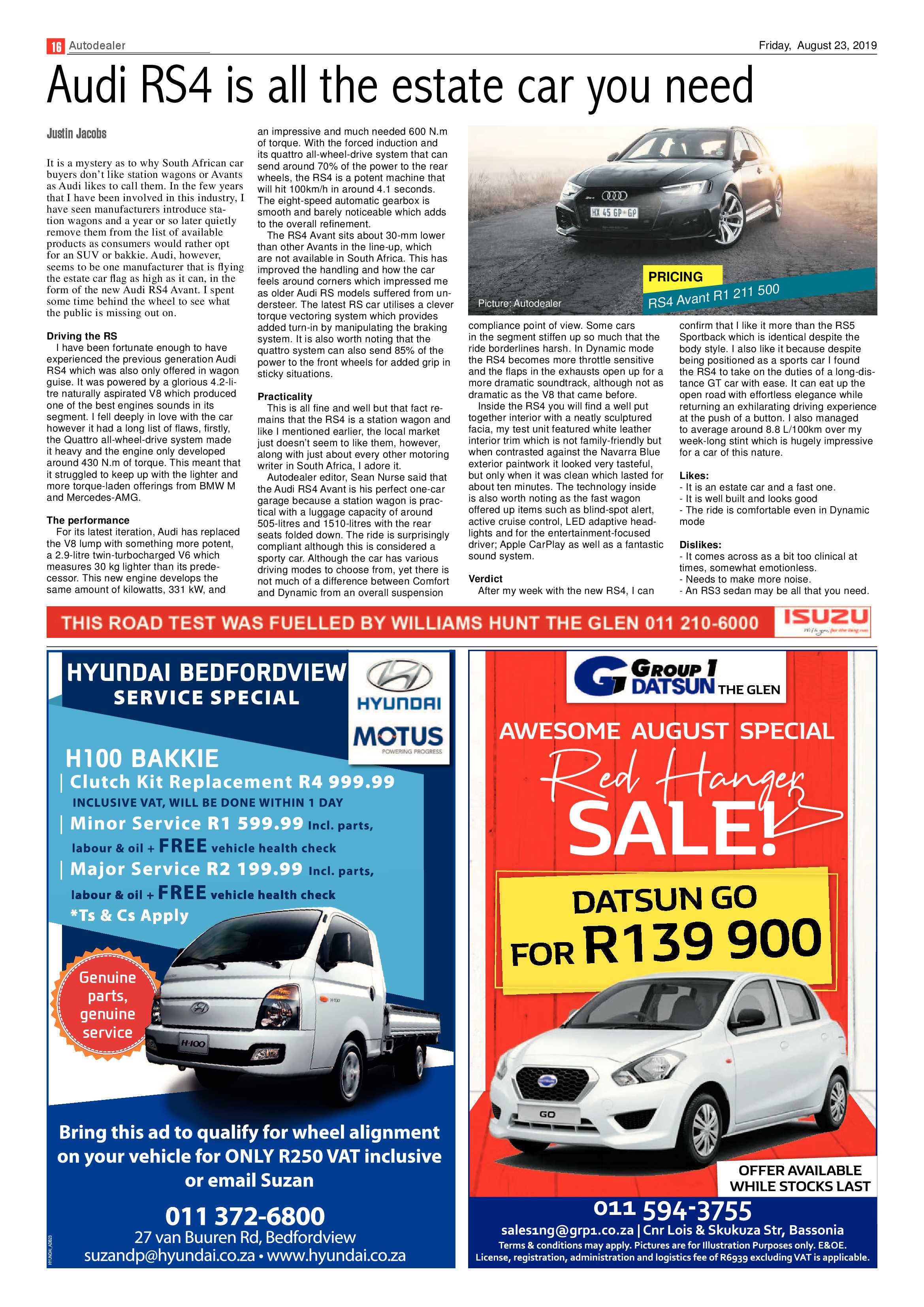Germiston City News 21 August 2019 page 16