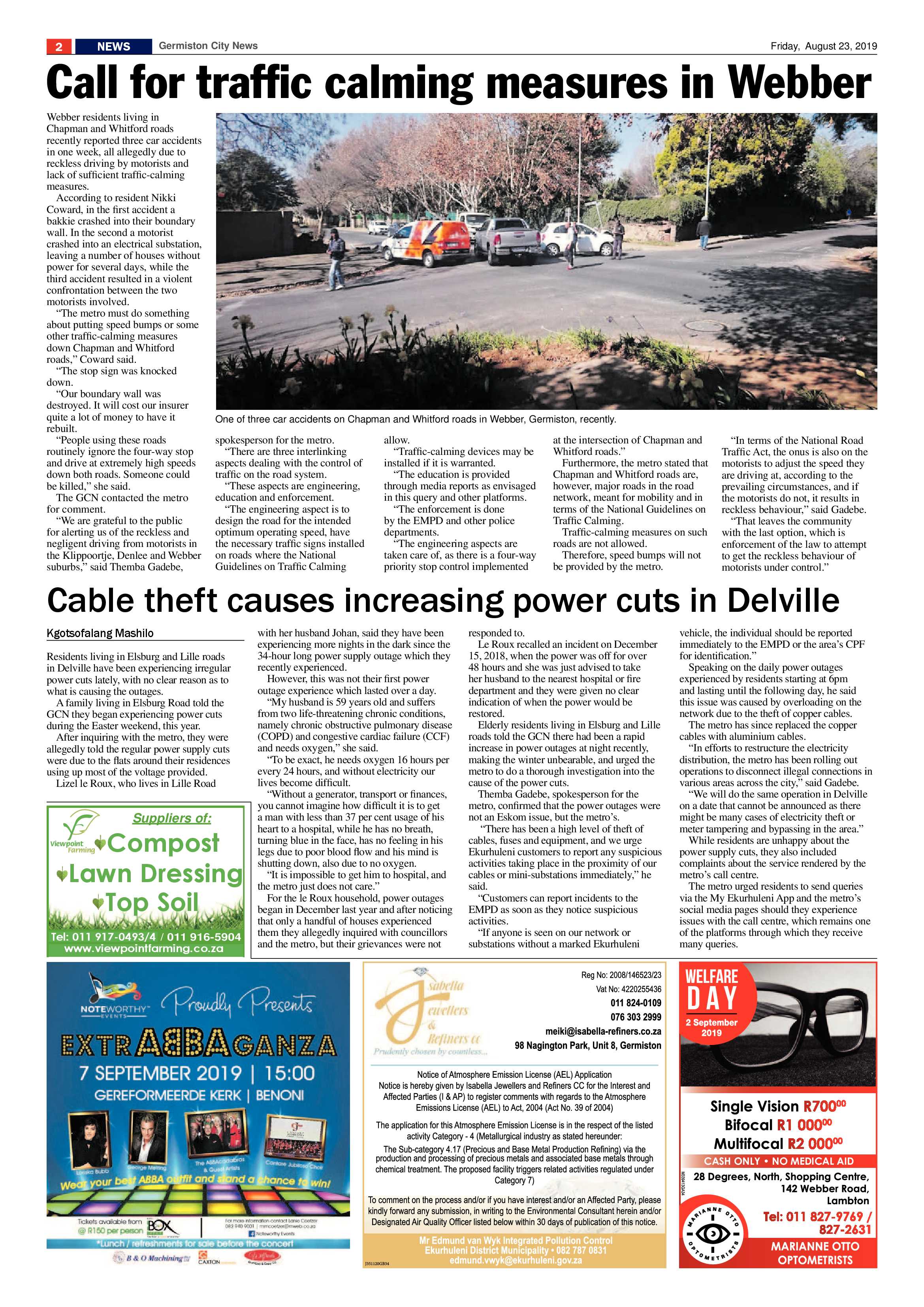 Germiston City News 21 August 2019 page 2
