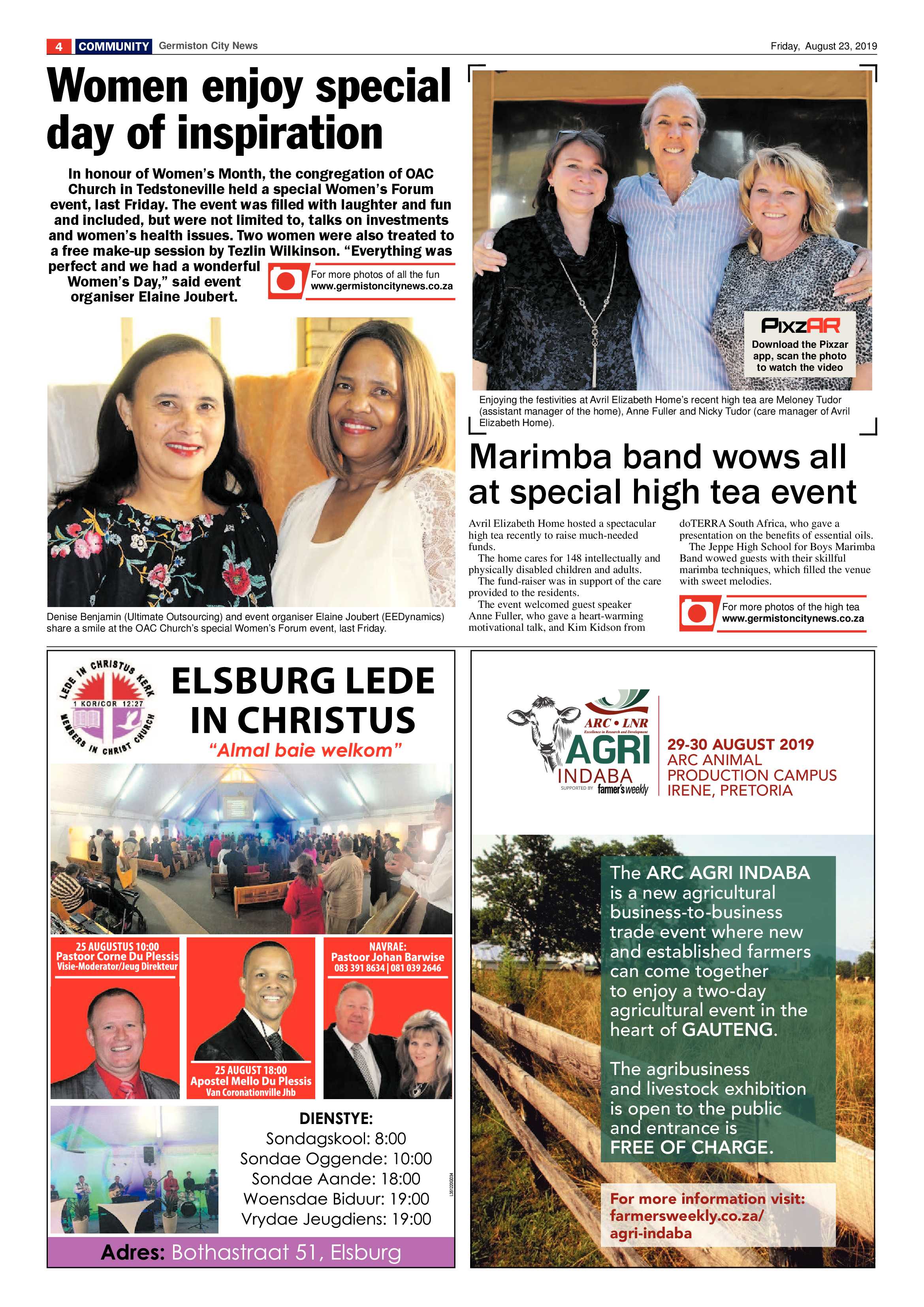 Germiston City News 21 August 2019 page 4