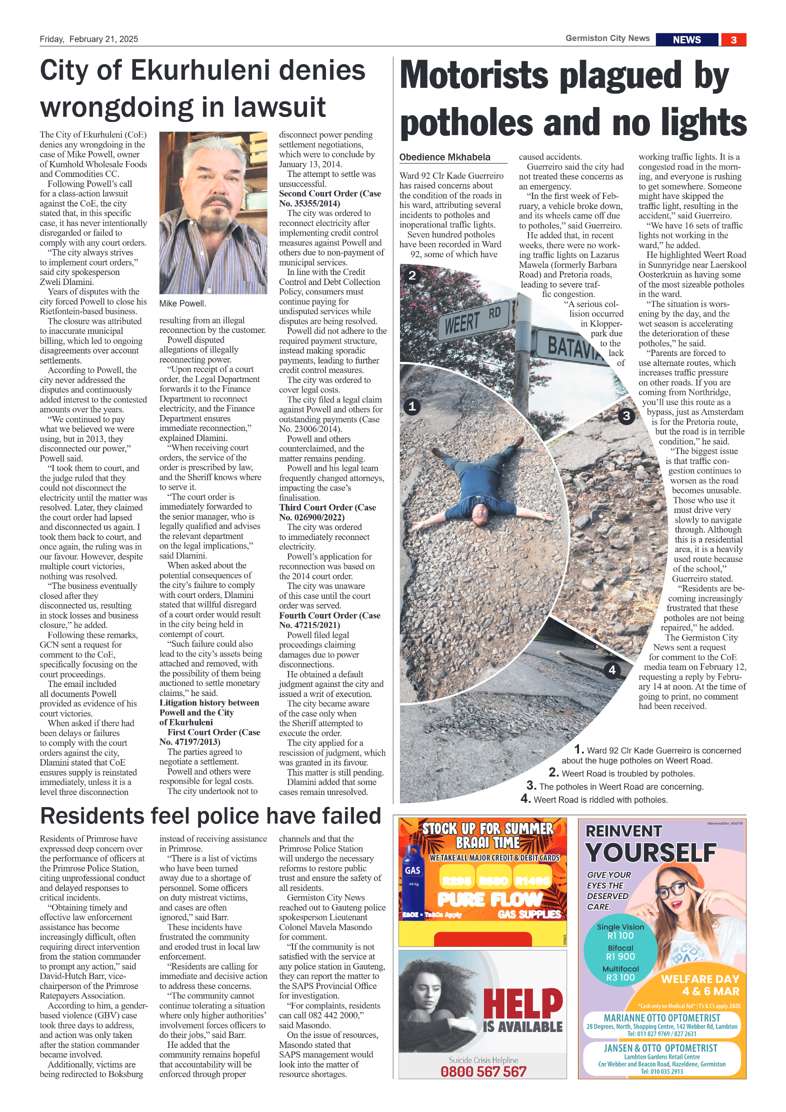 Germiston City News 21 February 2025 page 3