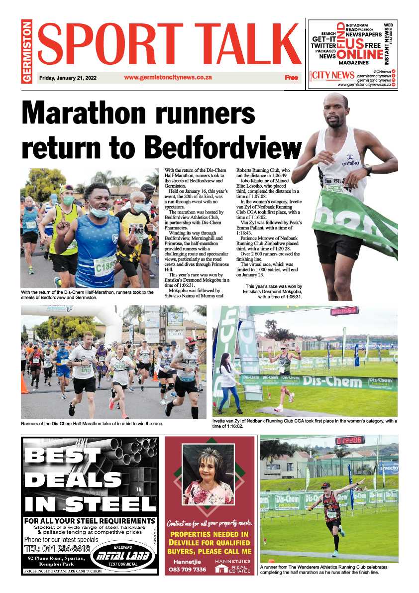 Germiston City News 21 January 2022 page 10