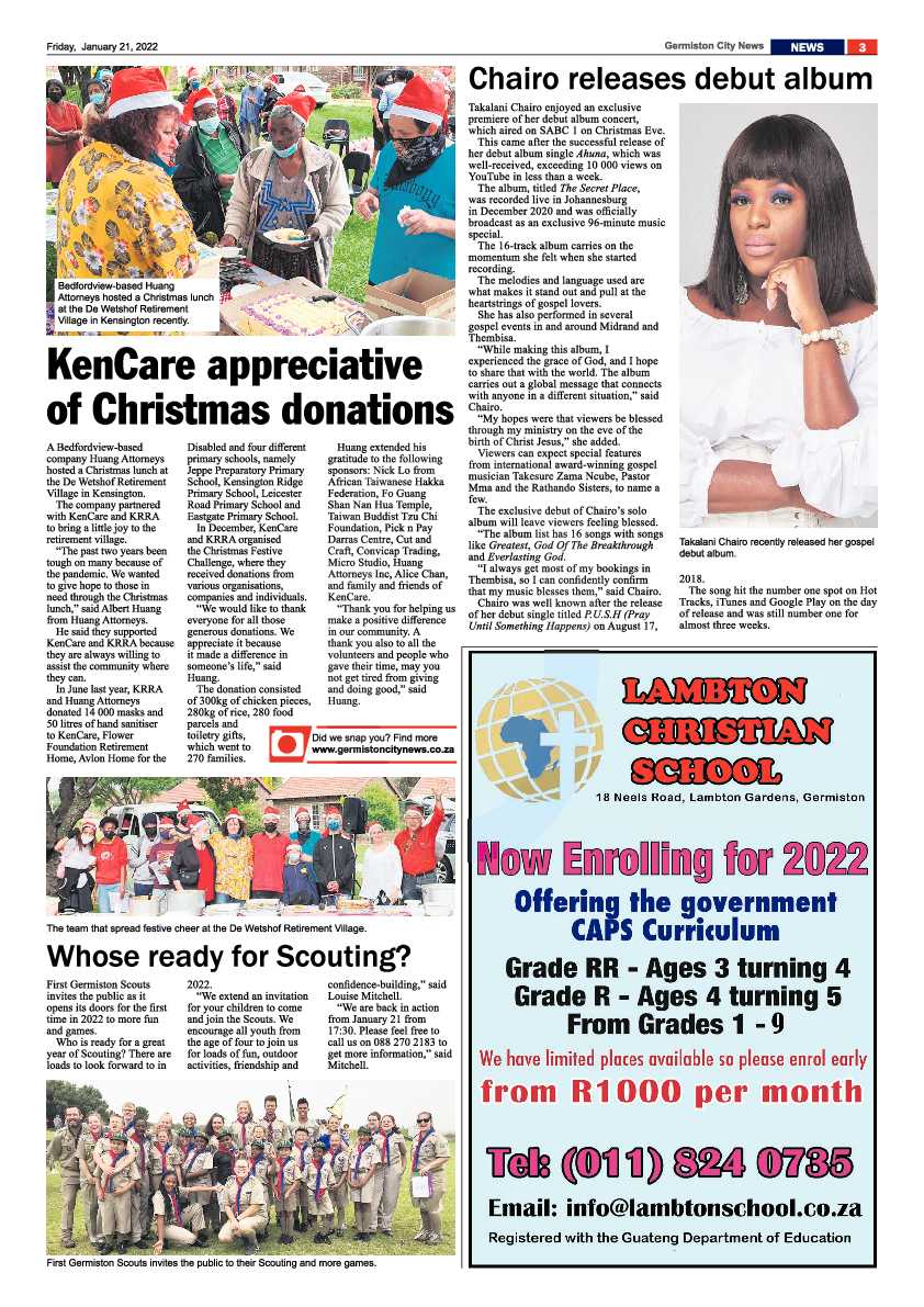 Germiston City News 21 January 2022 page 5