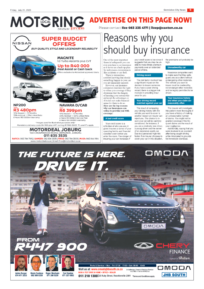 Germiston City News 21 July 2023 page 6
