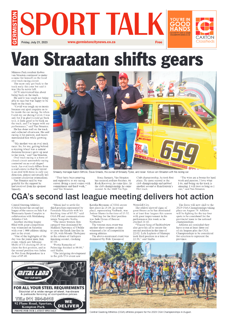 Germiston City News 21 July 2023 page 8