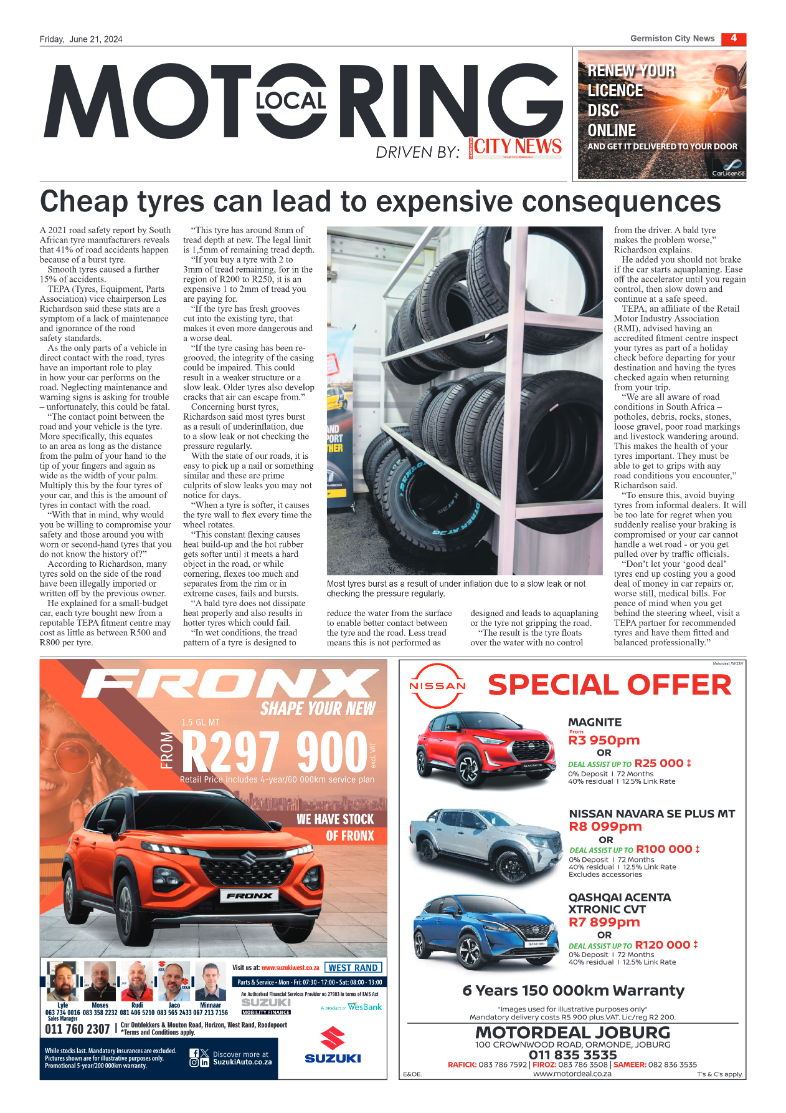 Germiston City News 21 June 2024 page 4