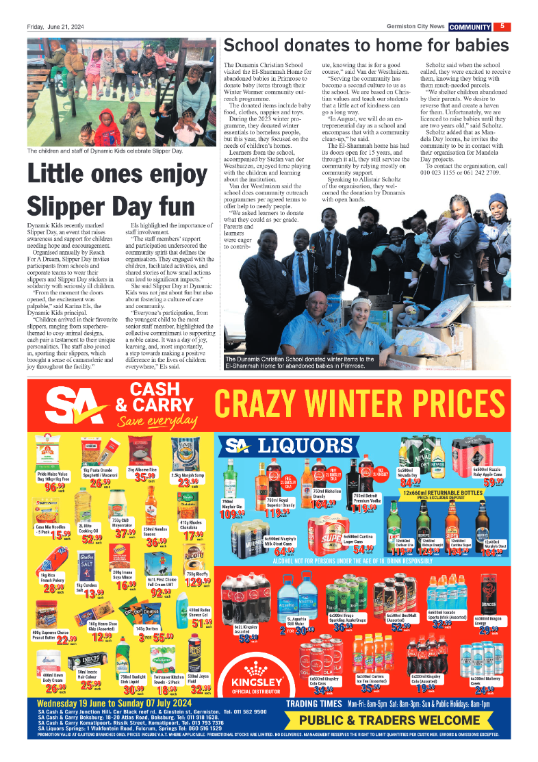 Germiston City News 21 June 2024 page 5