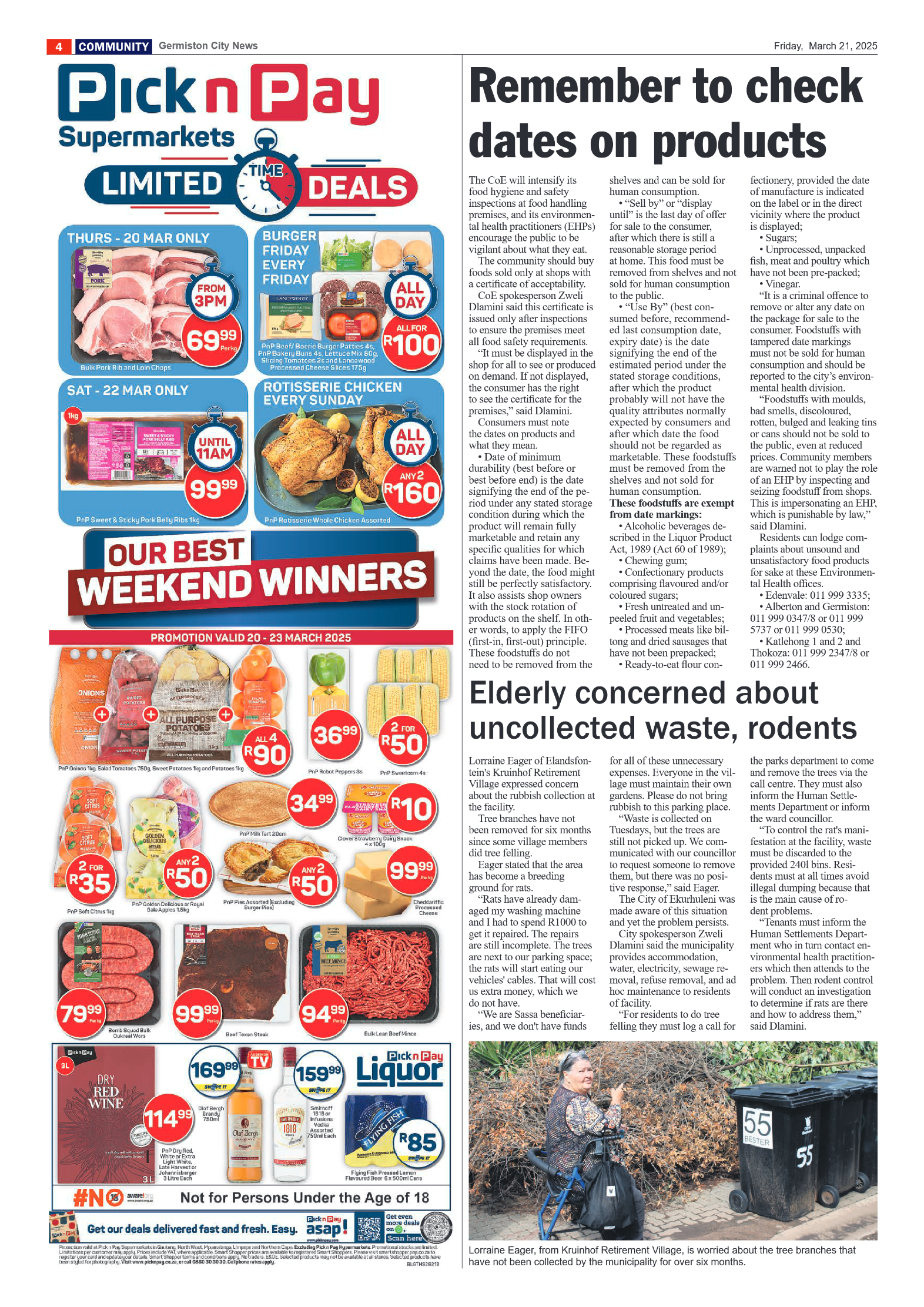 Germiston City News 21 March 2025 page 4