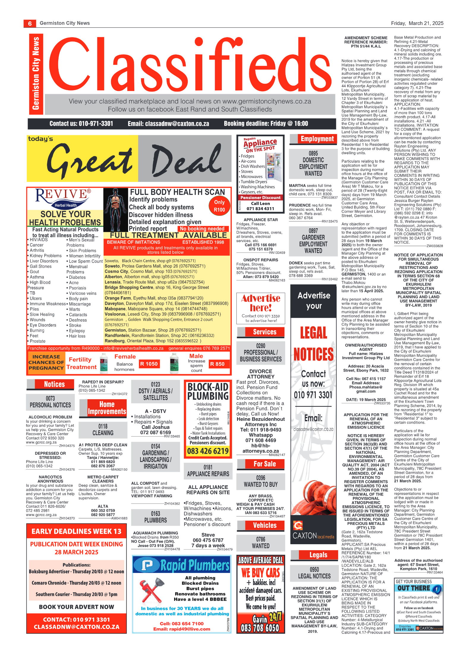 Germiston City News 21 March 2025 page 6
