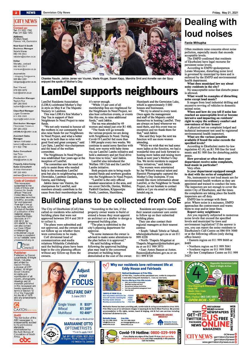 Germiston City News 21 May 2021 page 2