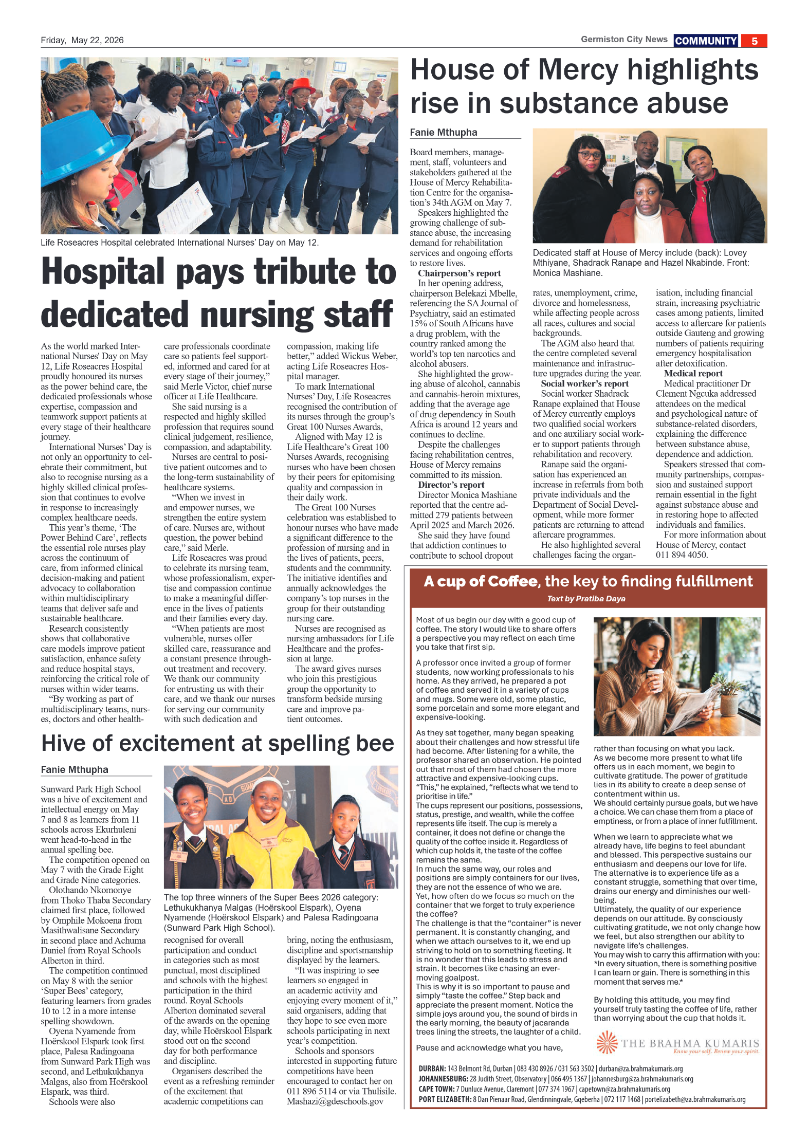 Germiston City News 21 May 2026 page 5
