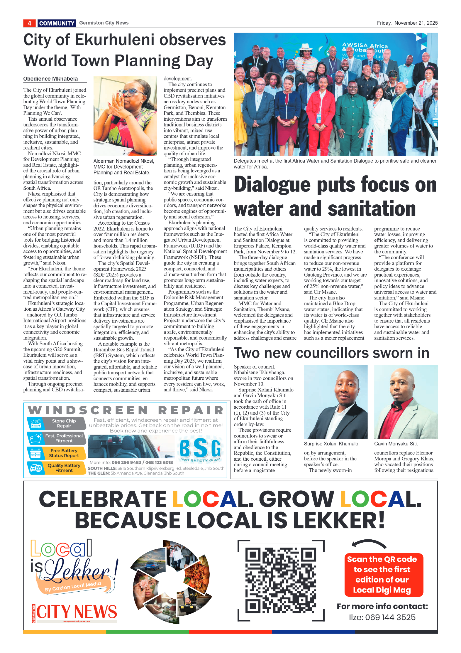 Germiston City News 21 November 2025 page 4