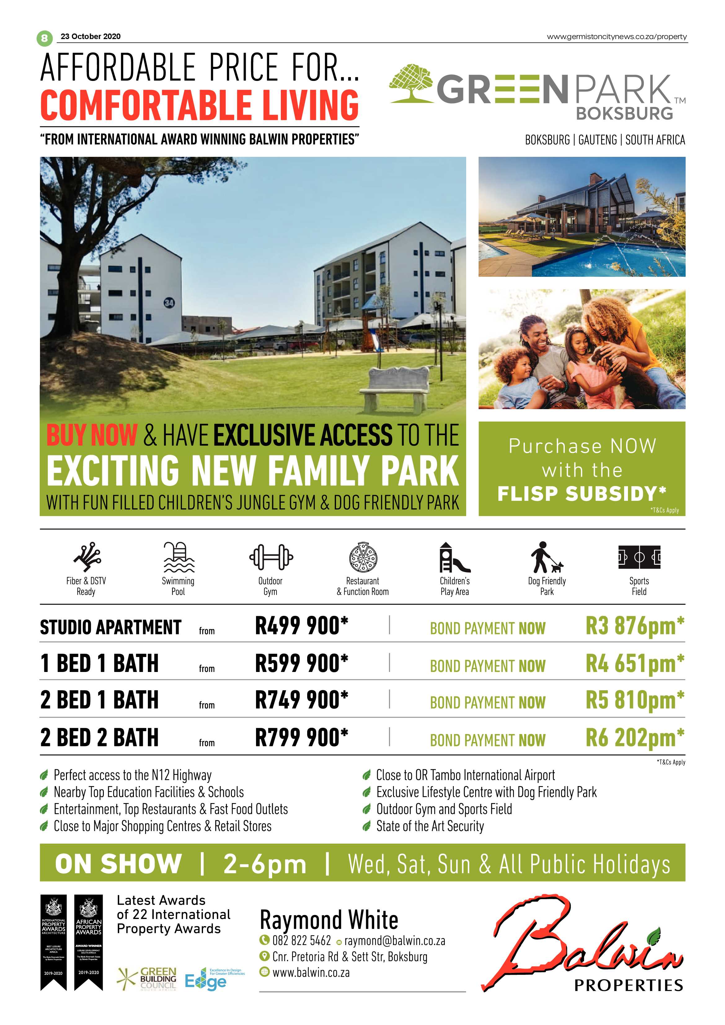 Germiston City News 21 October  2020 page 8