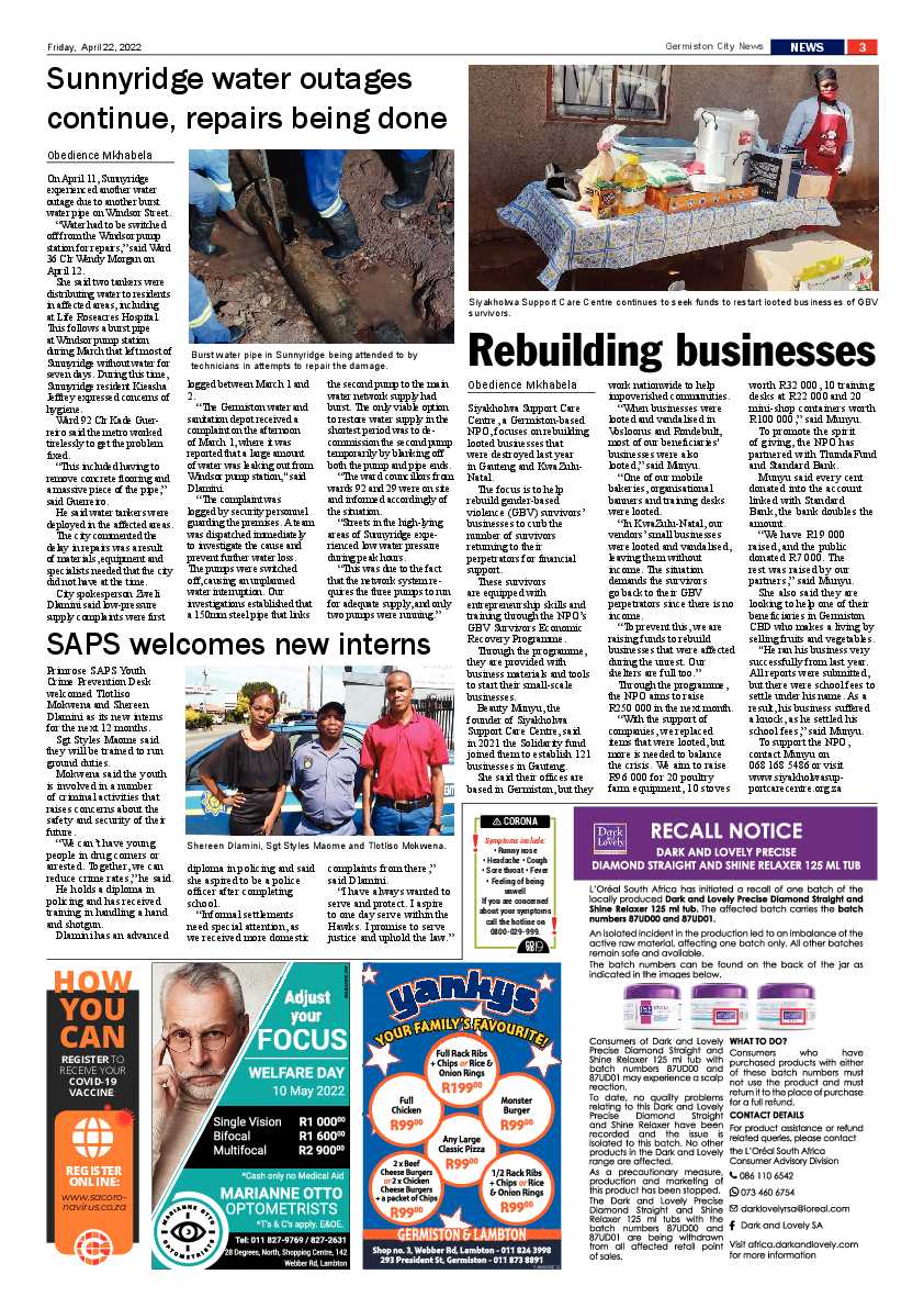 Germiston City News 22 April 2022 page 5