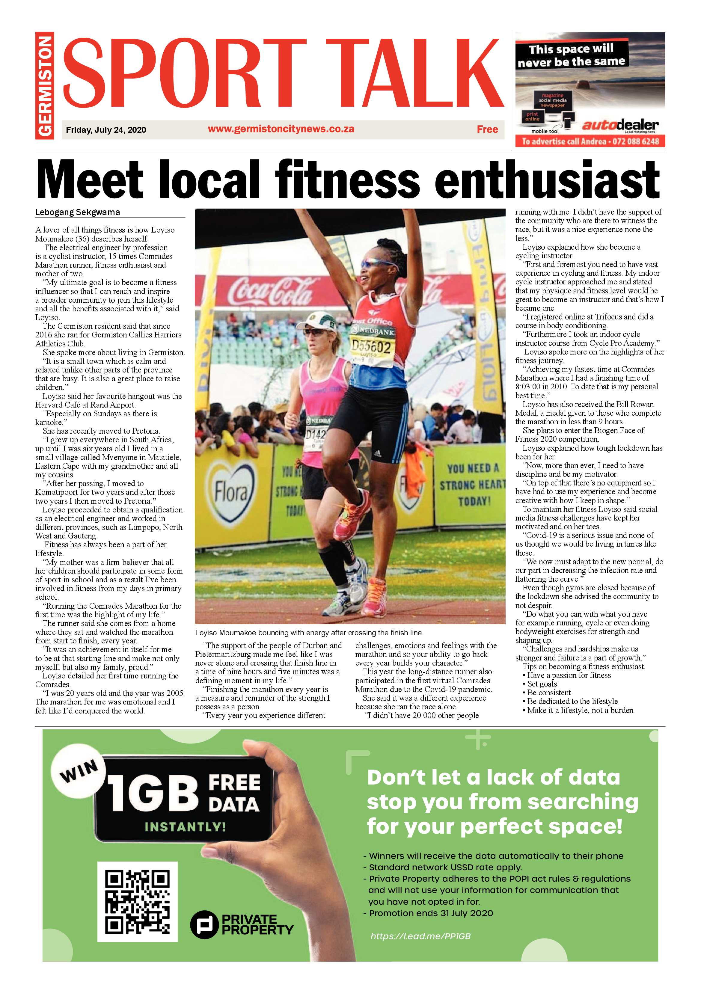Germiston City News 22 July 2020 page 12