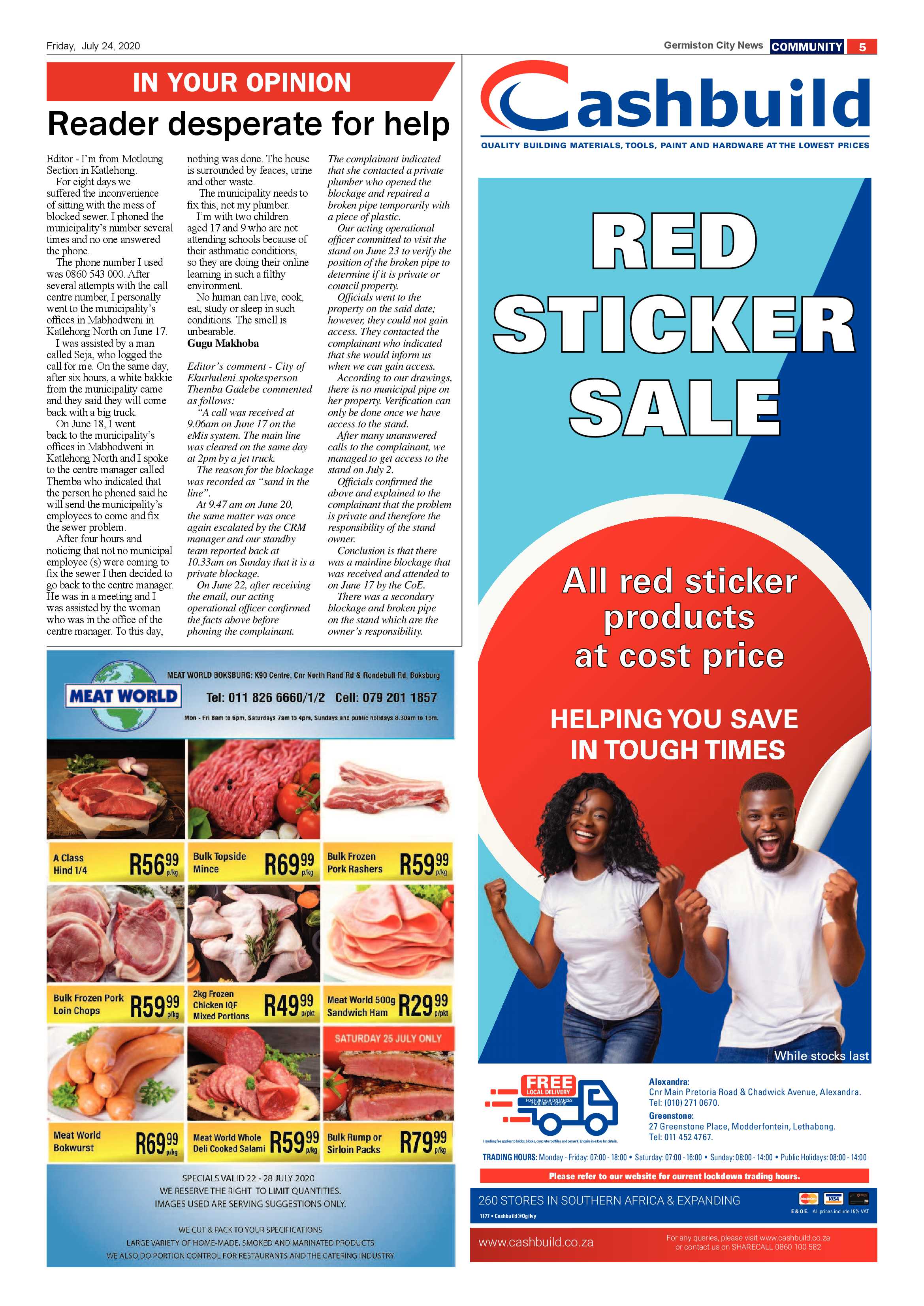 Germiston City News 22 July 2020 page 5