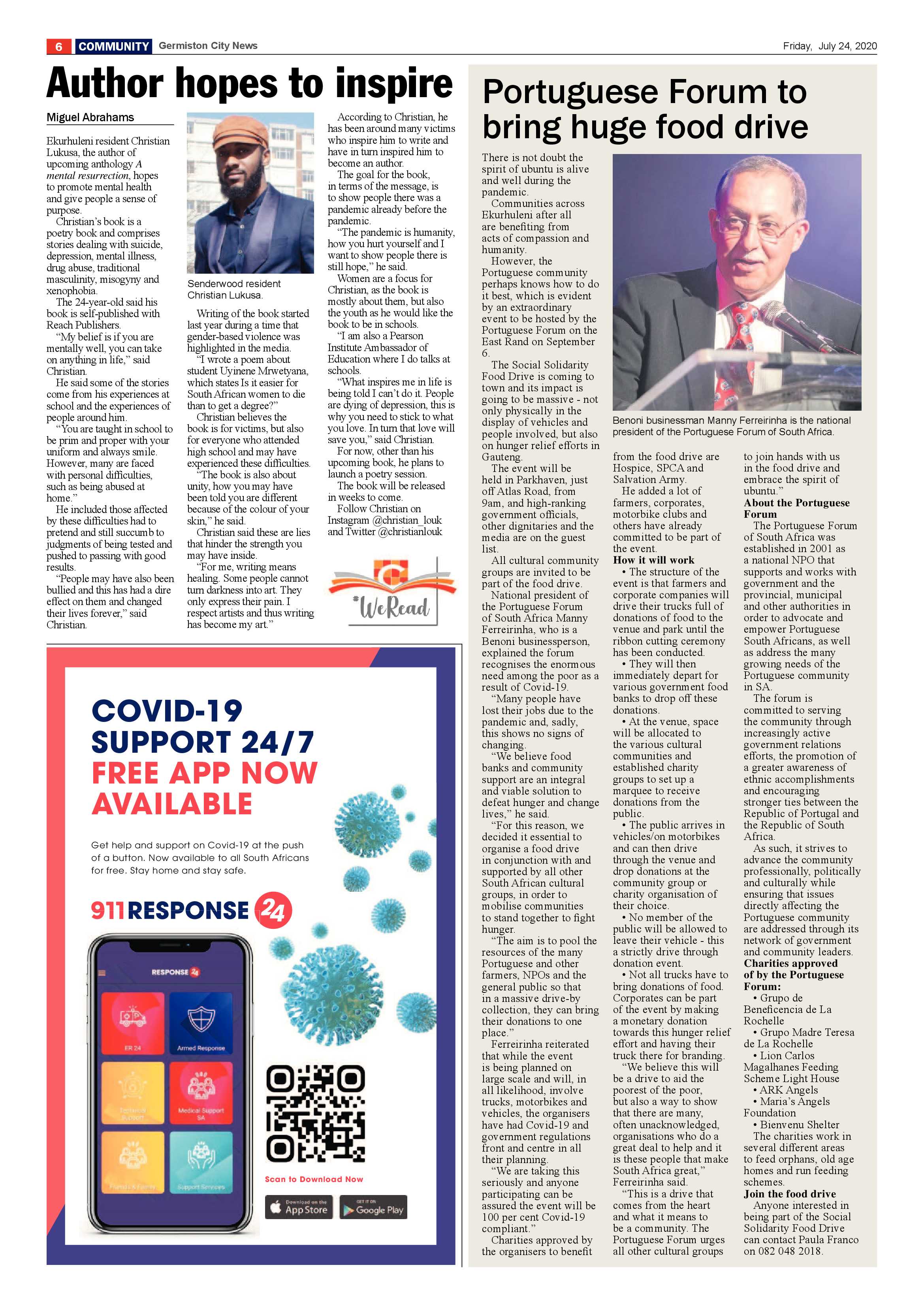 Germiston City News 22 July 2020 page 6