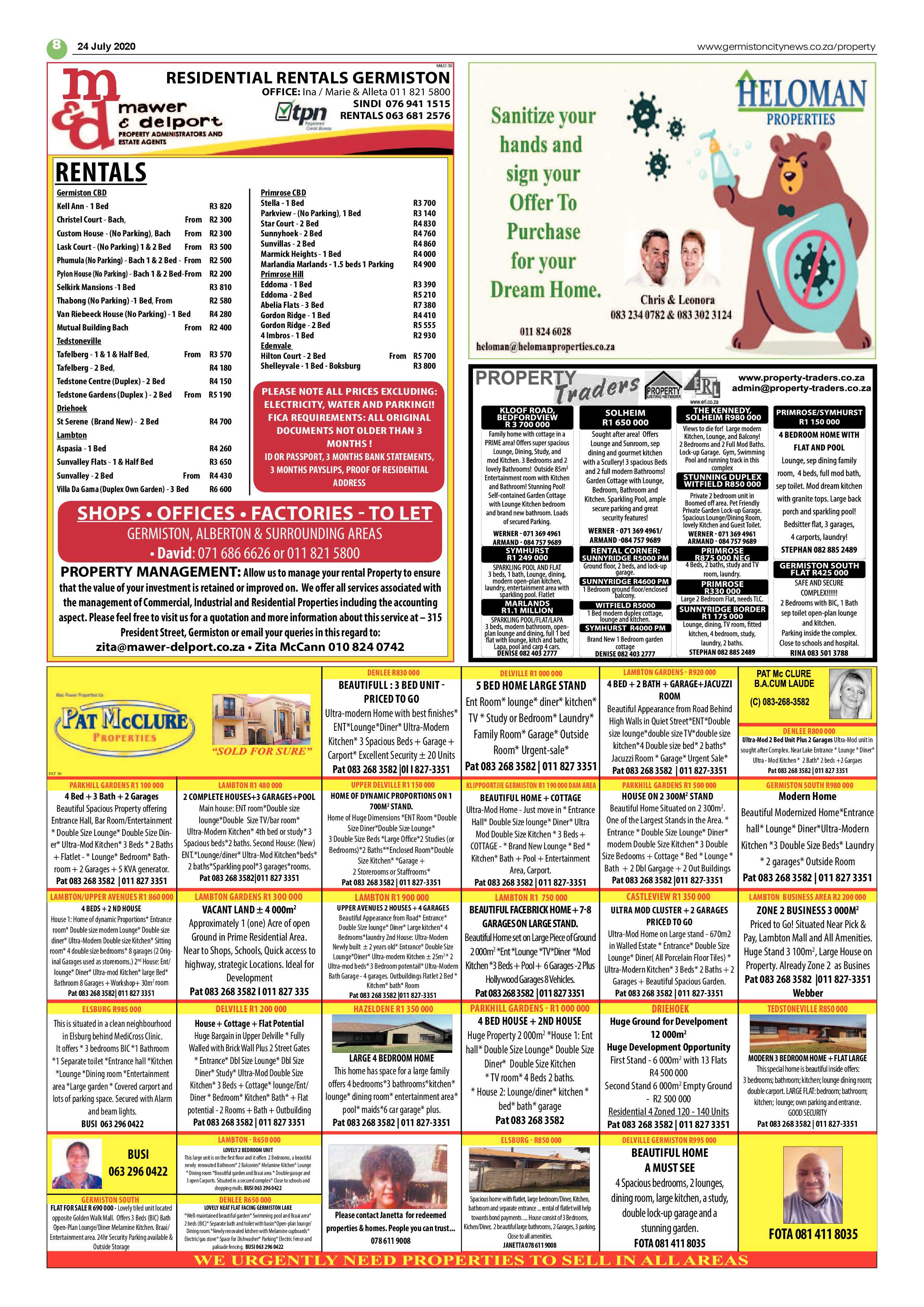 Germiston City News 22 July 2020 page 8