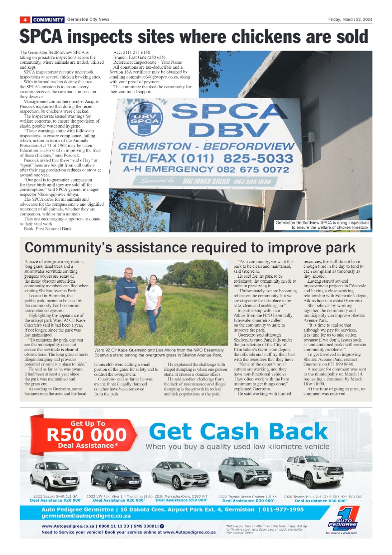 Germiston City News 22 March 2024 page 4