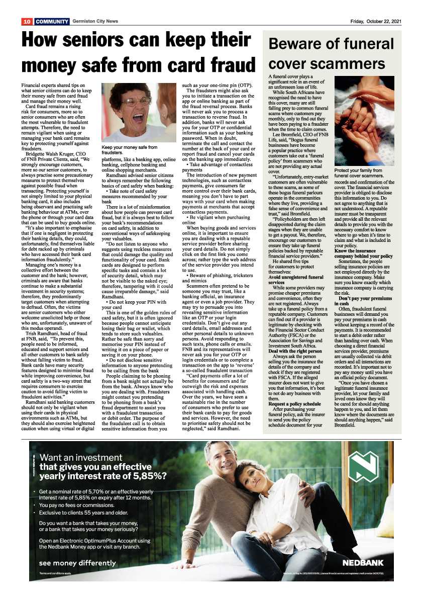 Germiston City News 22 October 2021 page 10