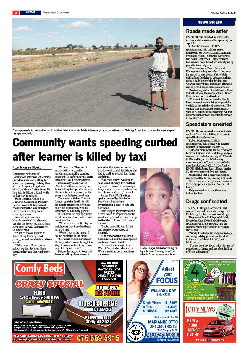 Germiston City News 23 April 2021 page 2