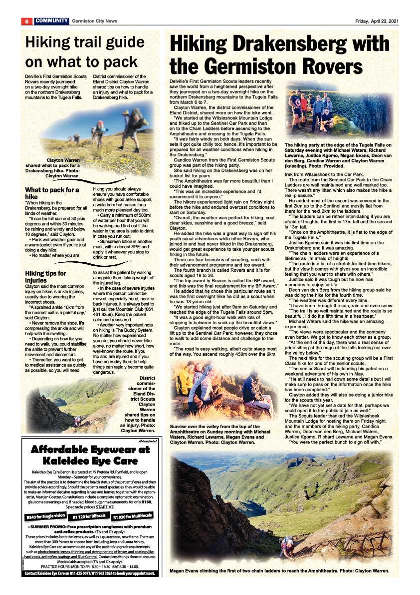 Germiston City News 23 April 2021 page 6