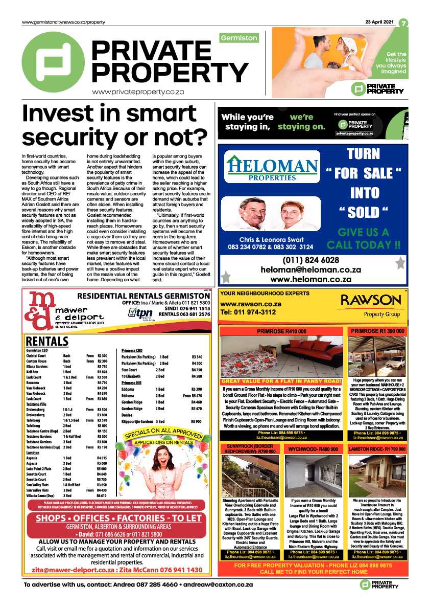 Germiston City News 23 April 2021 page 7