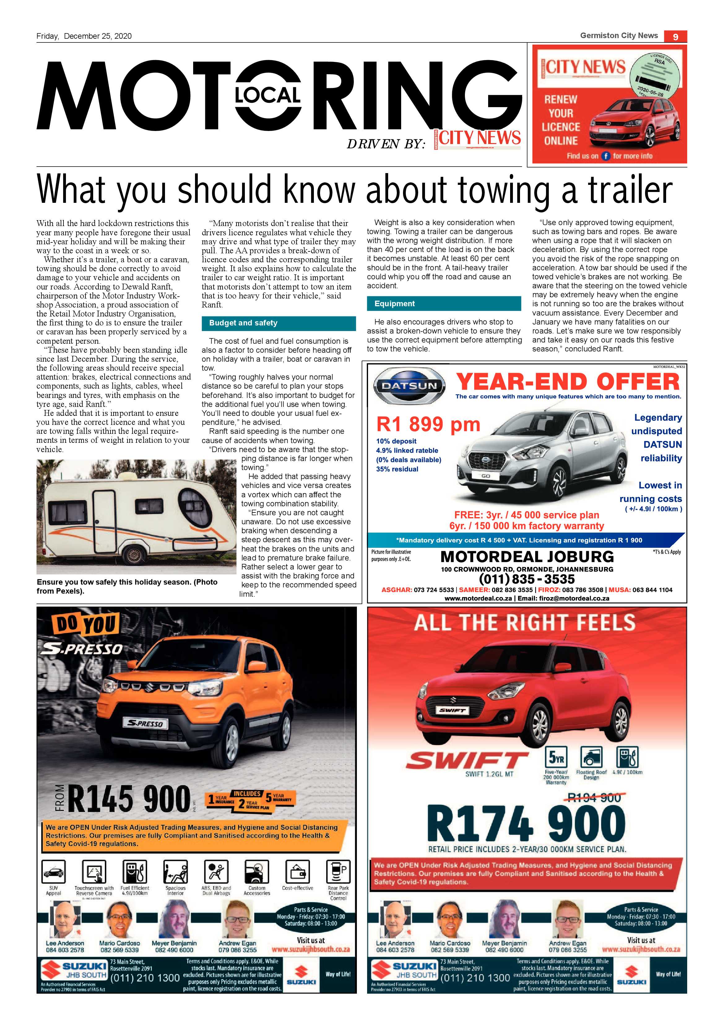 Germiston City News 23 December 2020 page 9