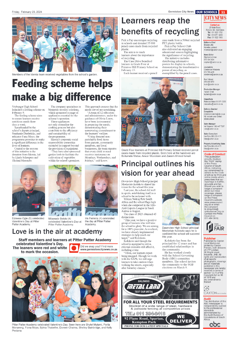 Germiston City News 23 February 2024 page 11
